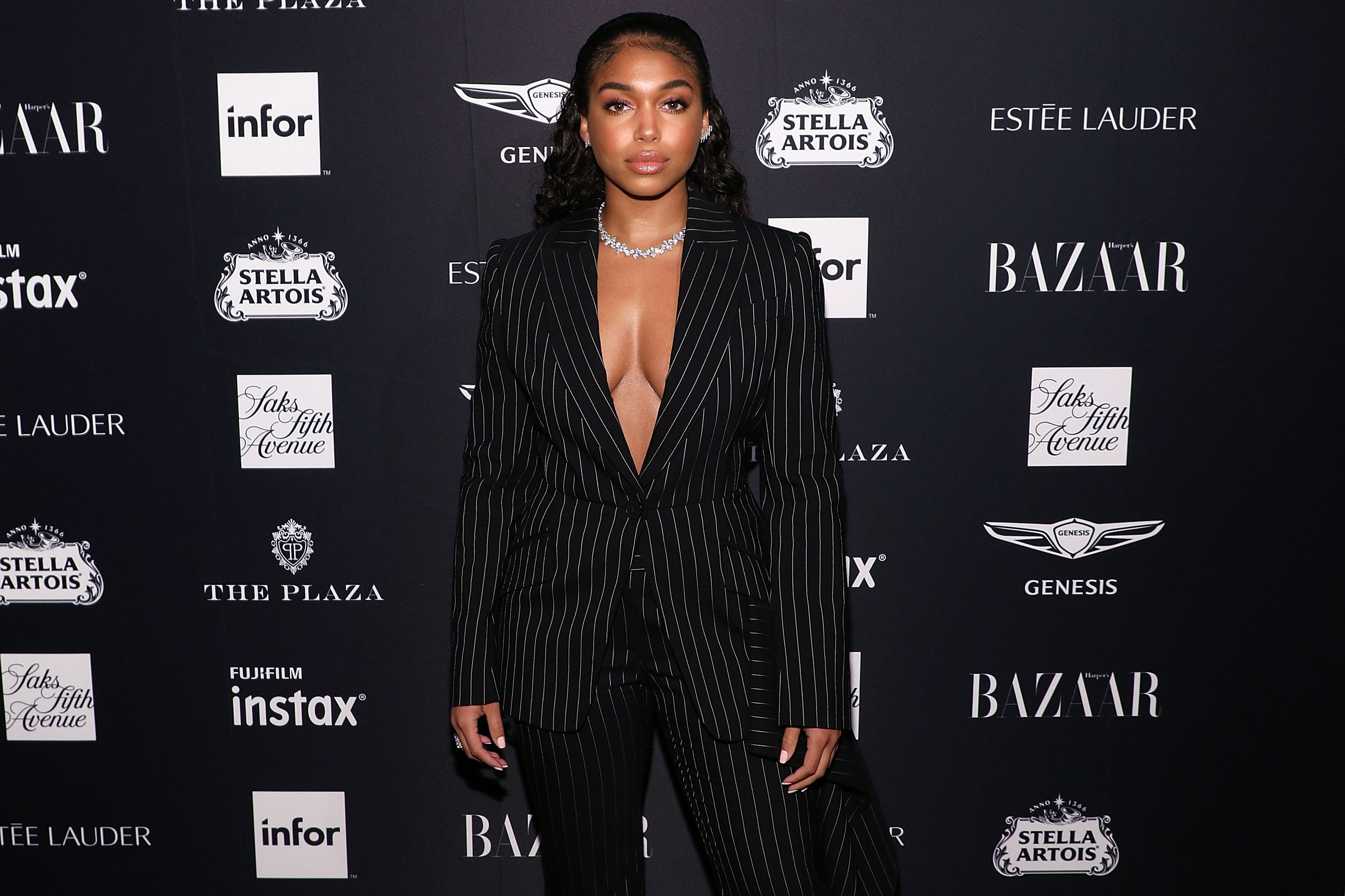 Lori Harvey at Harper's BAZAAR ICONS party