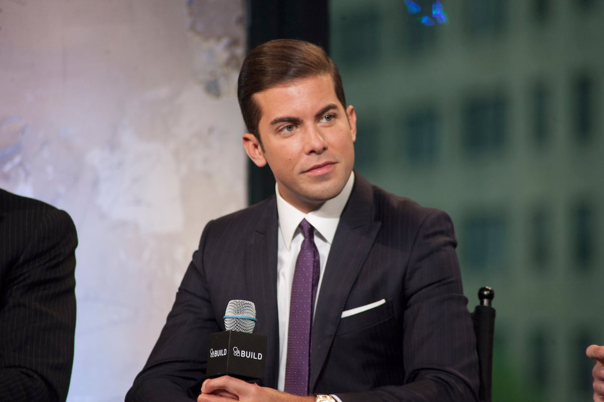 Luis D. Ortiz from 'Million Dollar Listing' attends a press conference.