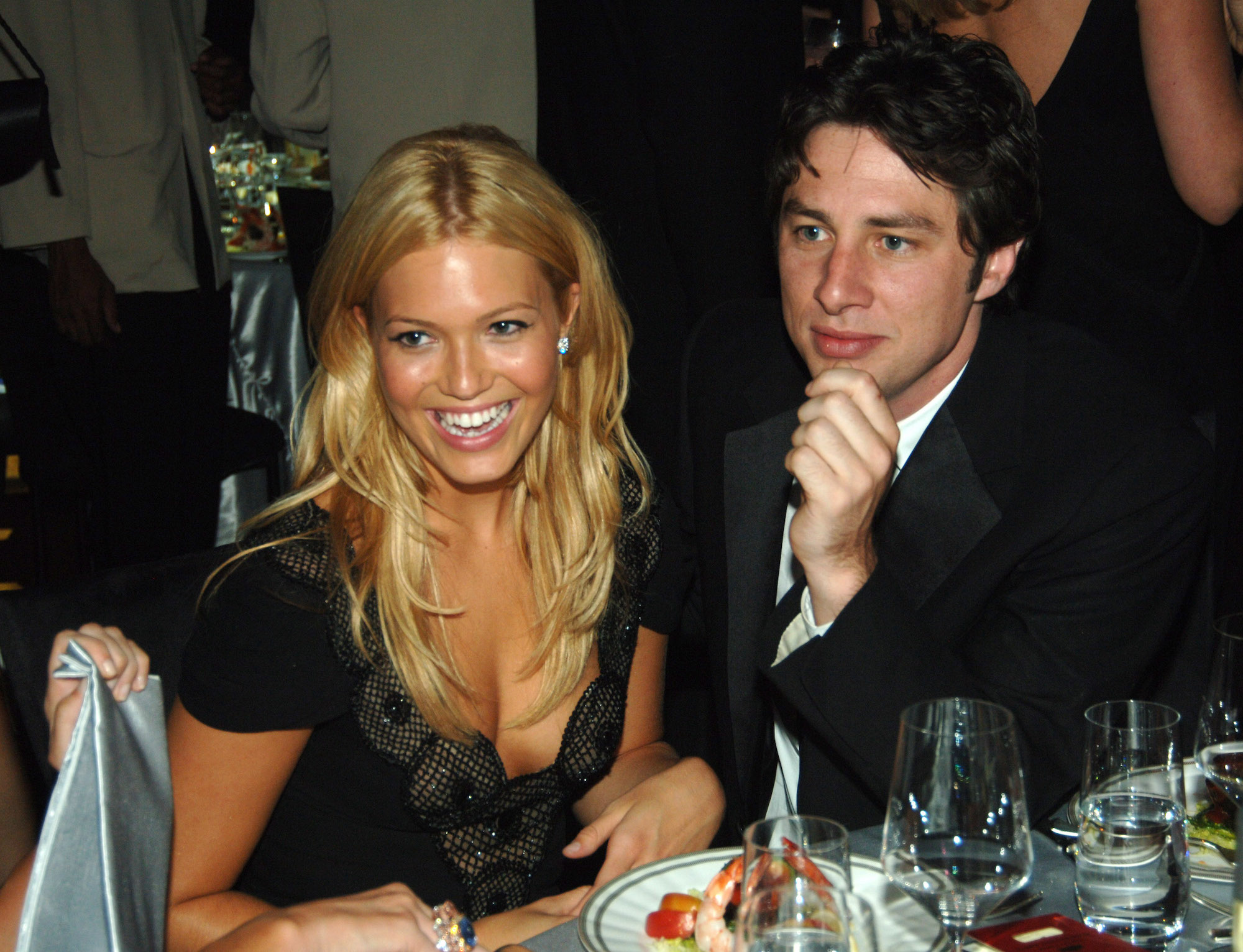 Mandy Moore and Zach Braff