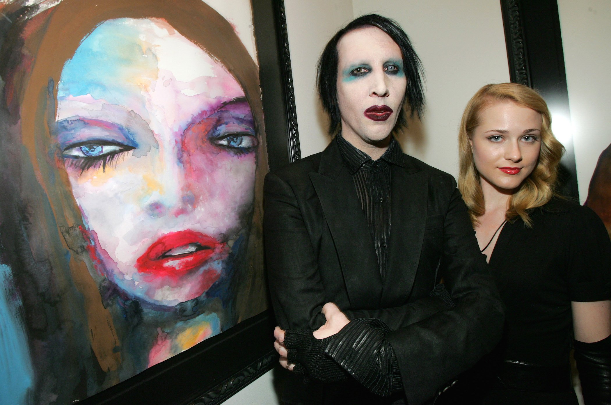 Marilyn Manson and Evan Rachel Wood