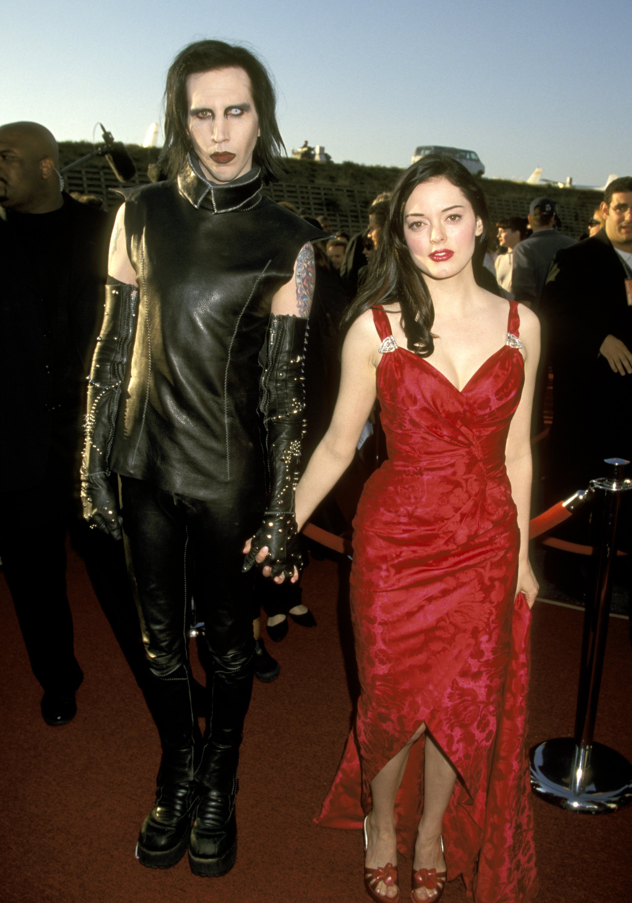 Marilyn Manson and Rose McGowan