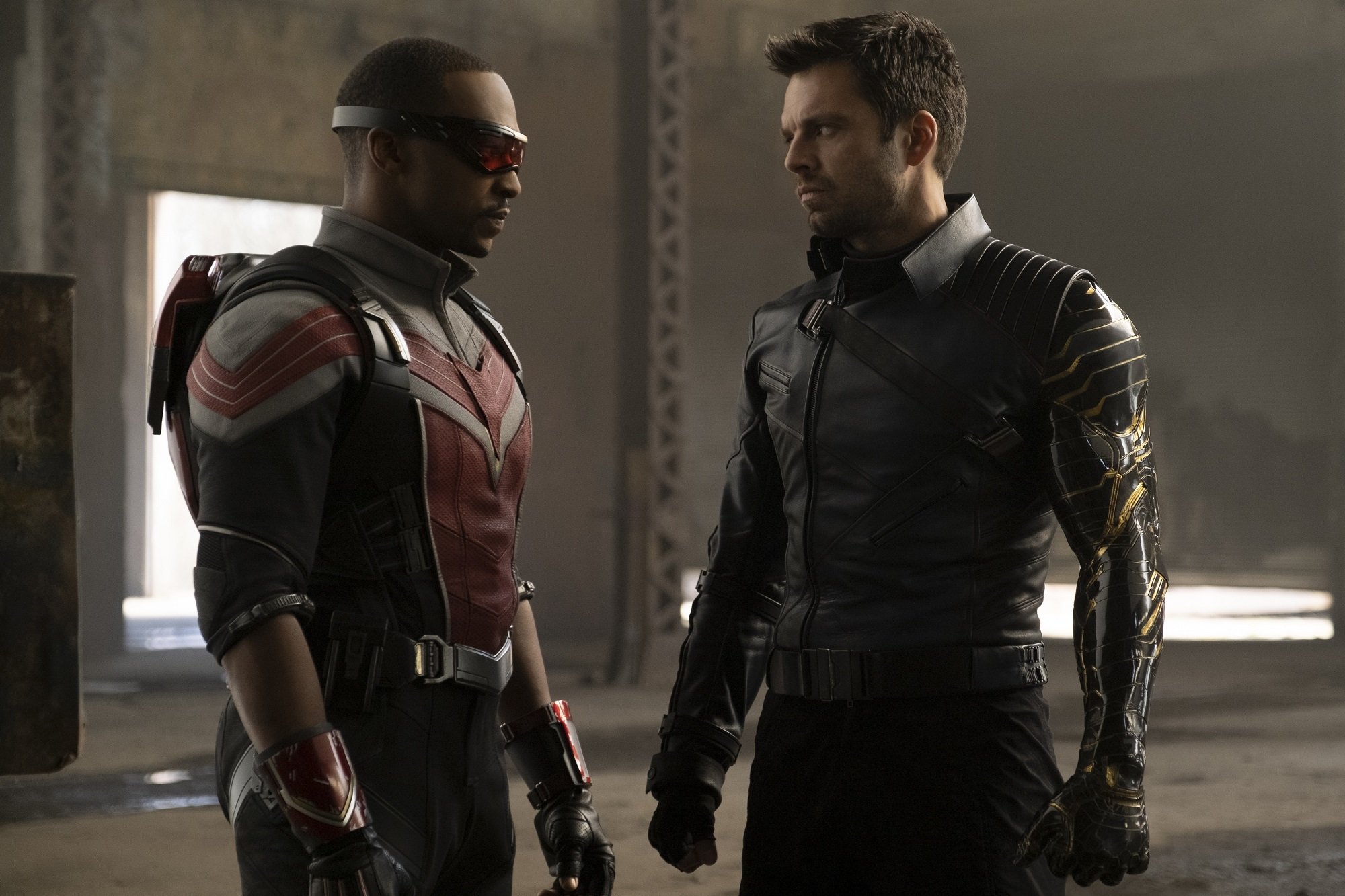 The Falcon and the Winter Soldier Anthony Mackie and Sebastian Stan