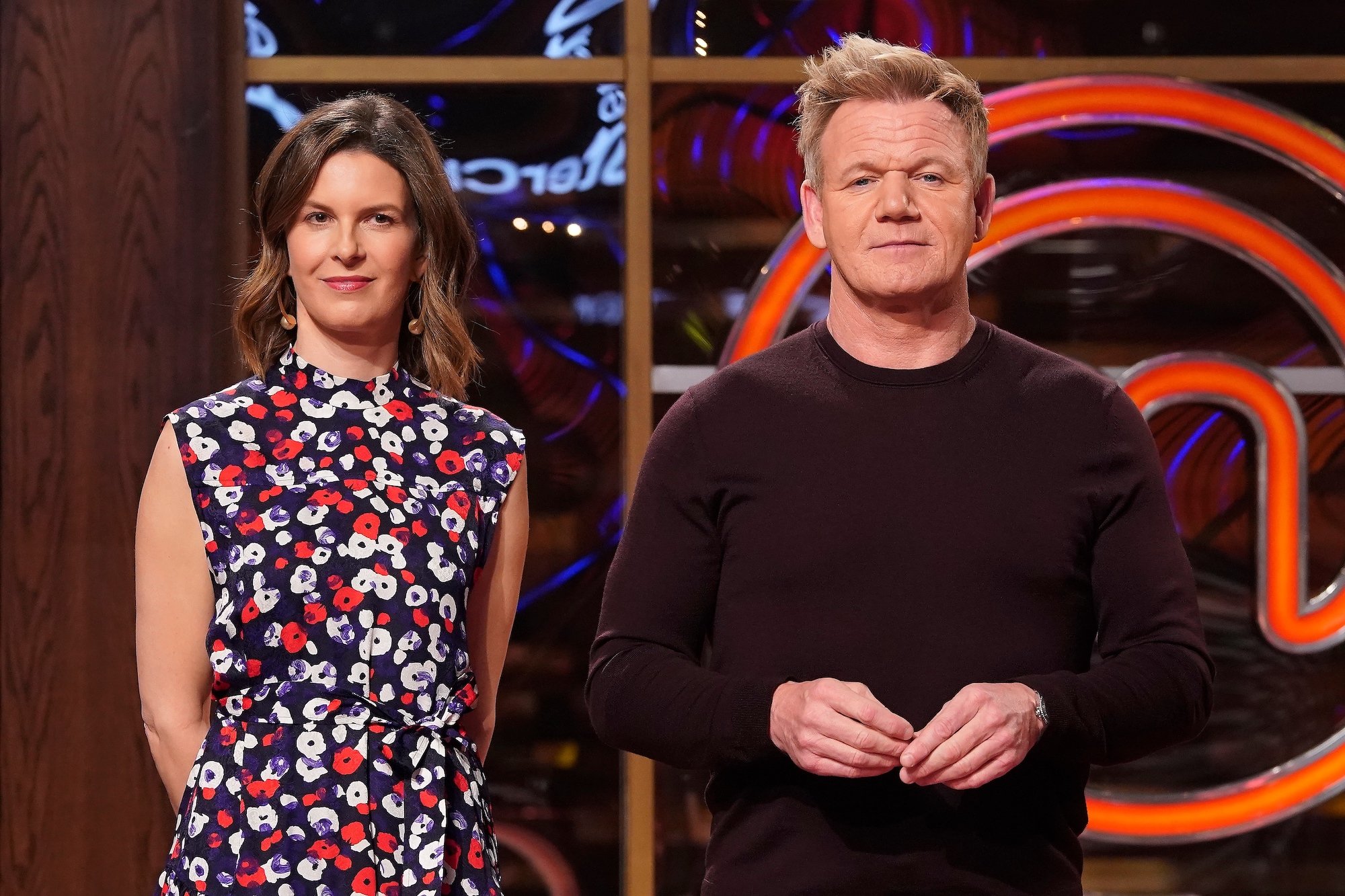 Candace Nelson and Gordon Ramsay