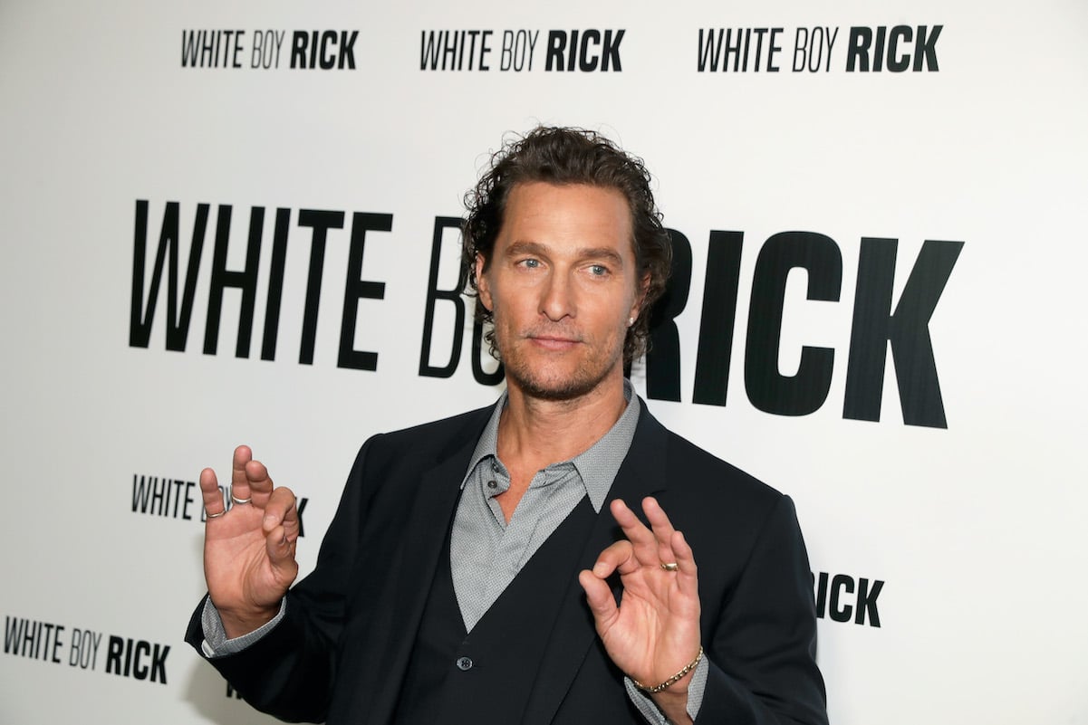 Matthew McConaughey attends the CinemaCon 2018 Gala in Las Vegas