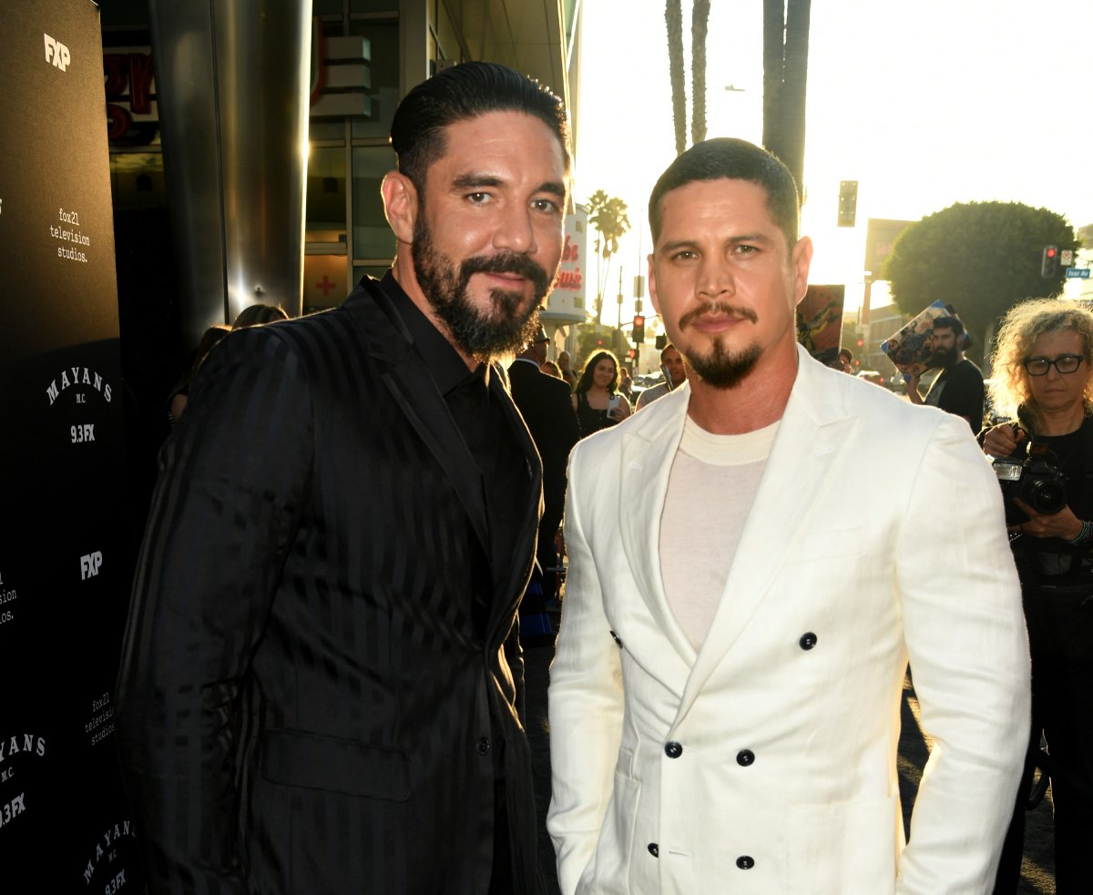 Mayans MC stars Clayton Cardenas and JD Pardo in 2019