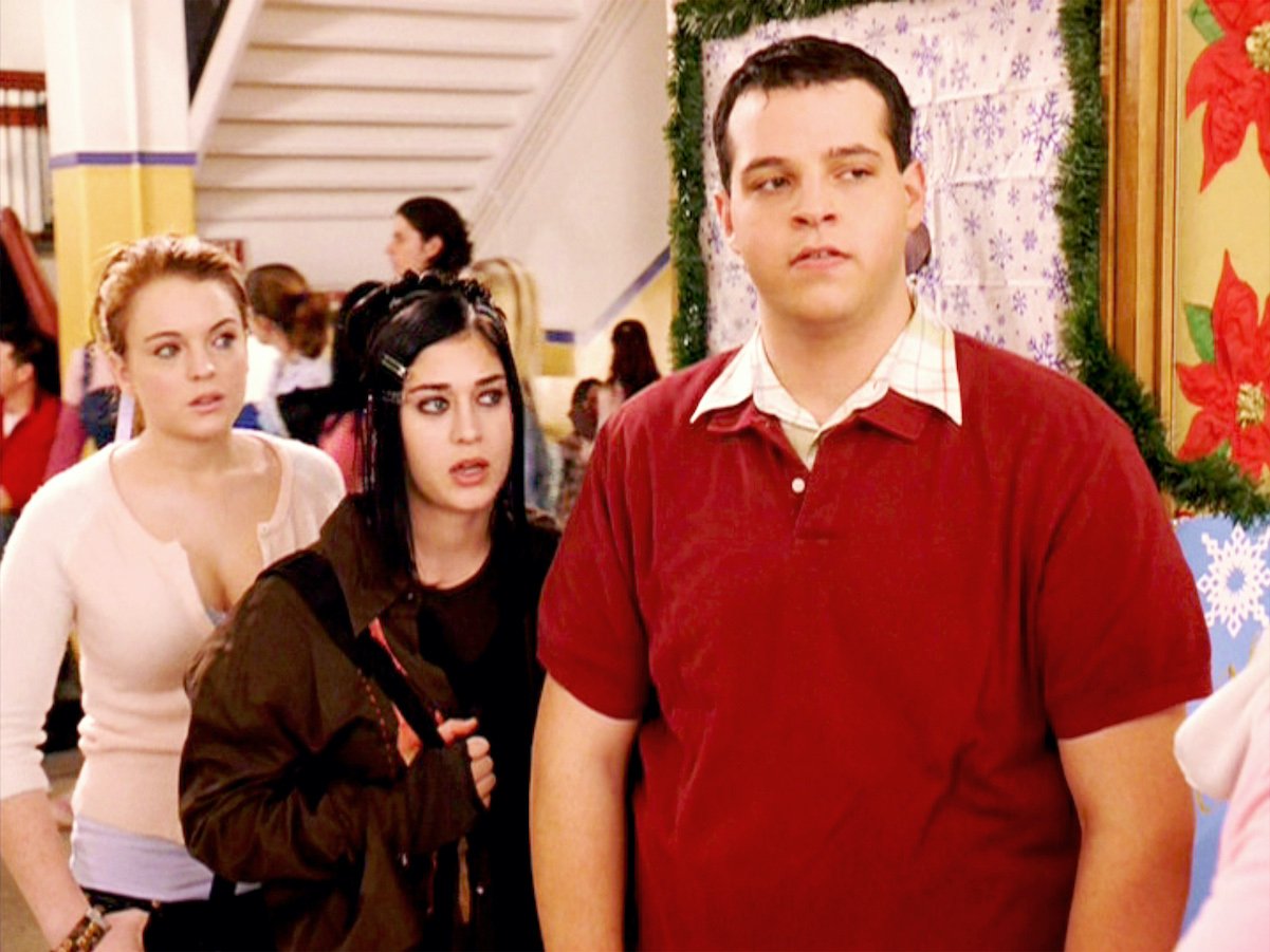 'Mean Girls' characters Cady Heron, Janis Ian, and Damian 