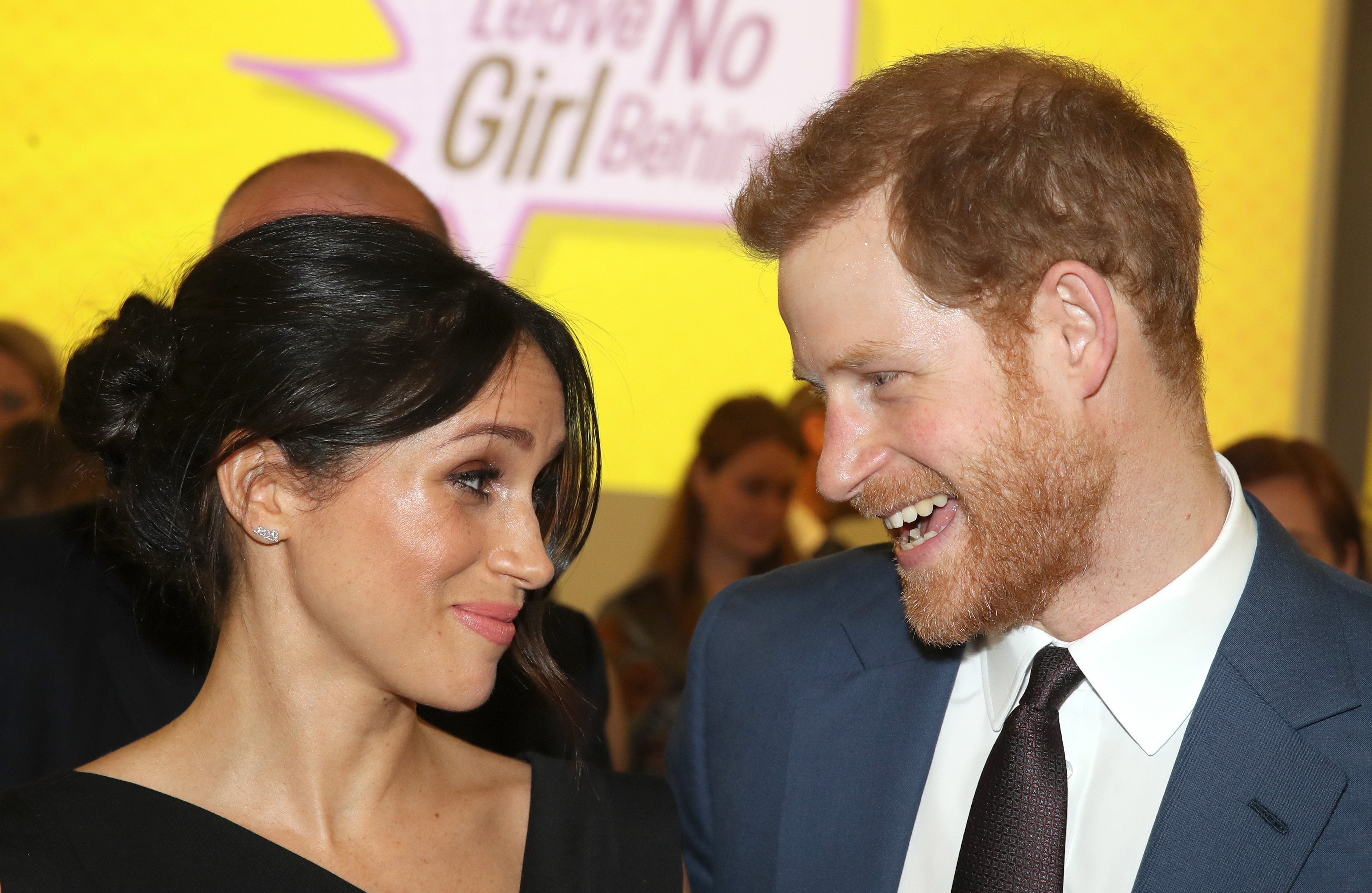 Meghan Markle and Prince Harry attend the Women's Empowerment reception
