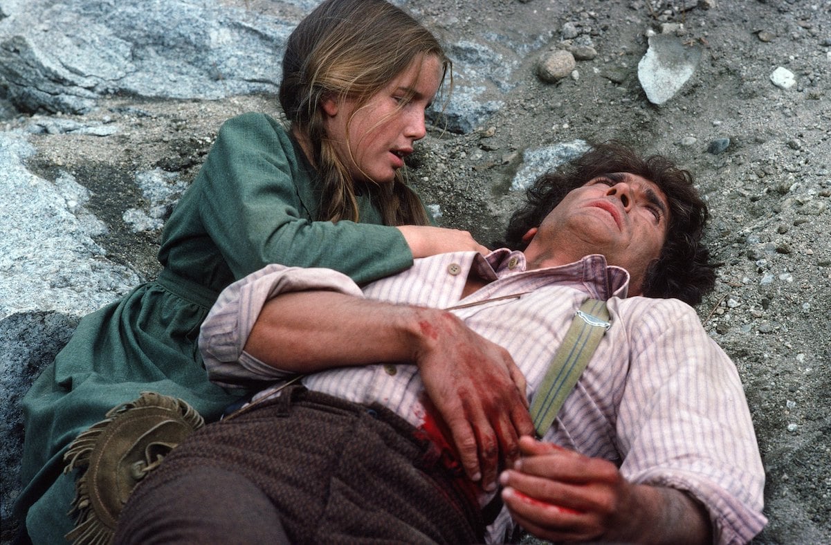 Melissa Gilbert and Michael Landon on 'Little House on the Prairie' 