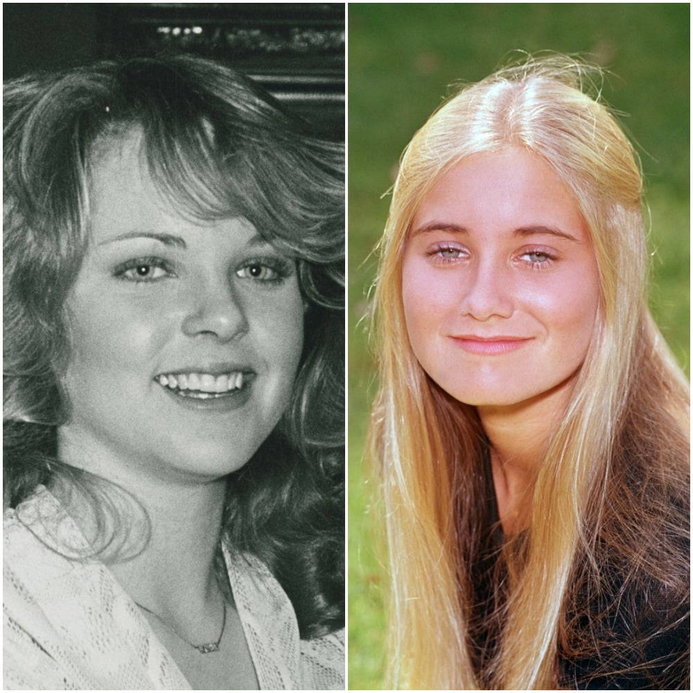 Melissa Sue Anderson of Little House on the Prairie ' and Maureen McCormick of 'The Brady Bunch'