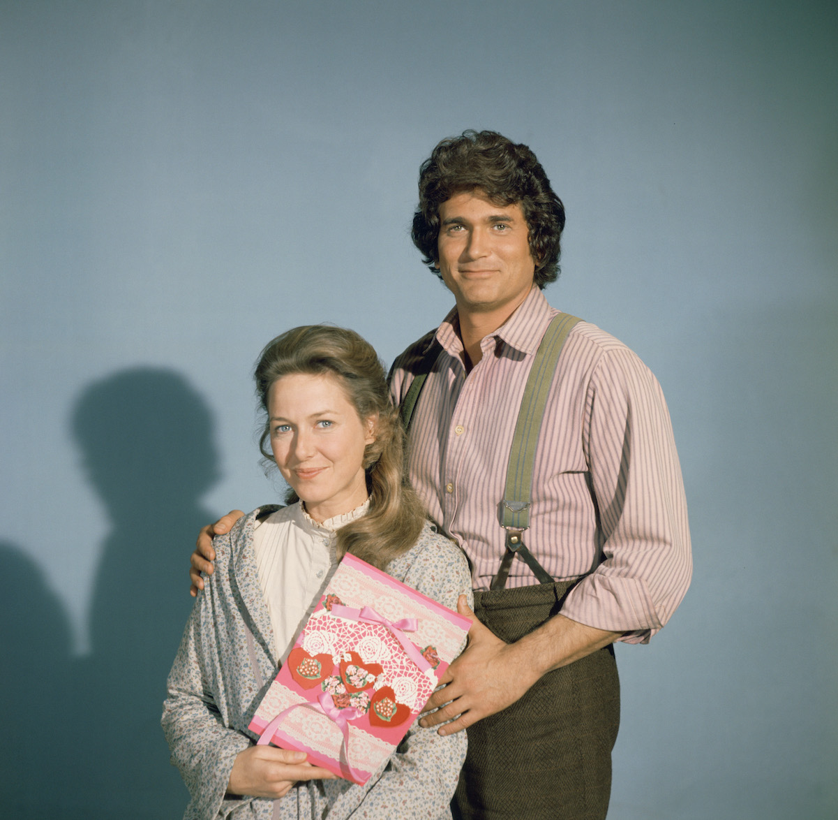 Karen Grassle and Michael Landon