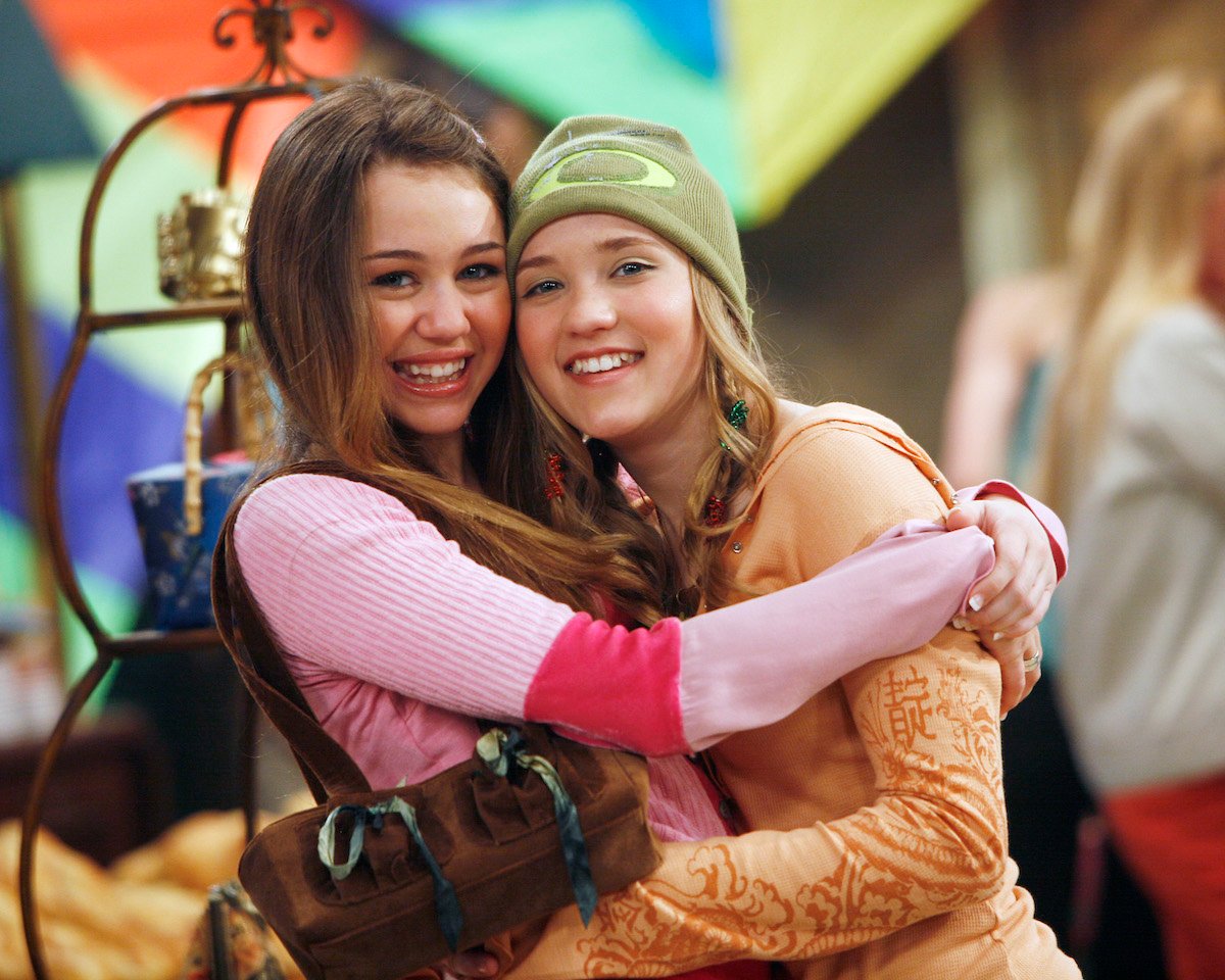 Miley Cyrus and Emily Osment | Disney Channel/Isabella Vosmikova/Getty Images