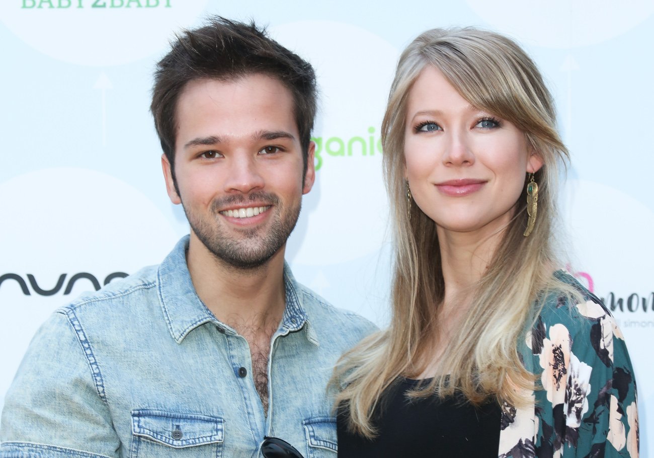 Nathan Kress and wife London Elise Moore