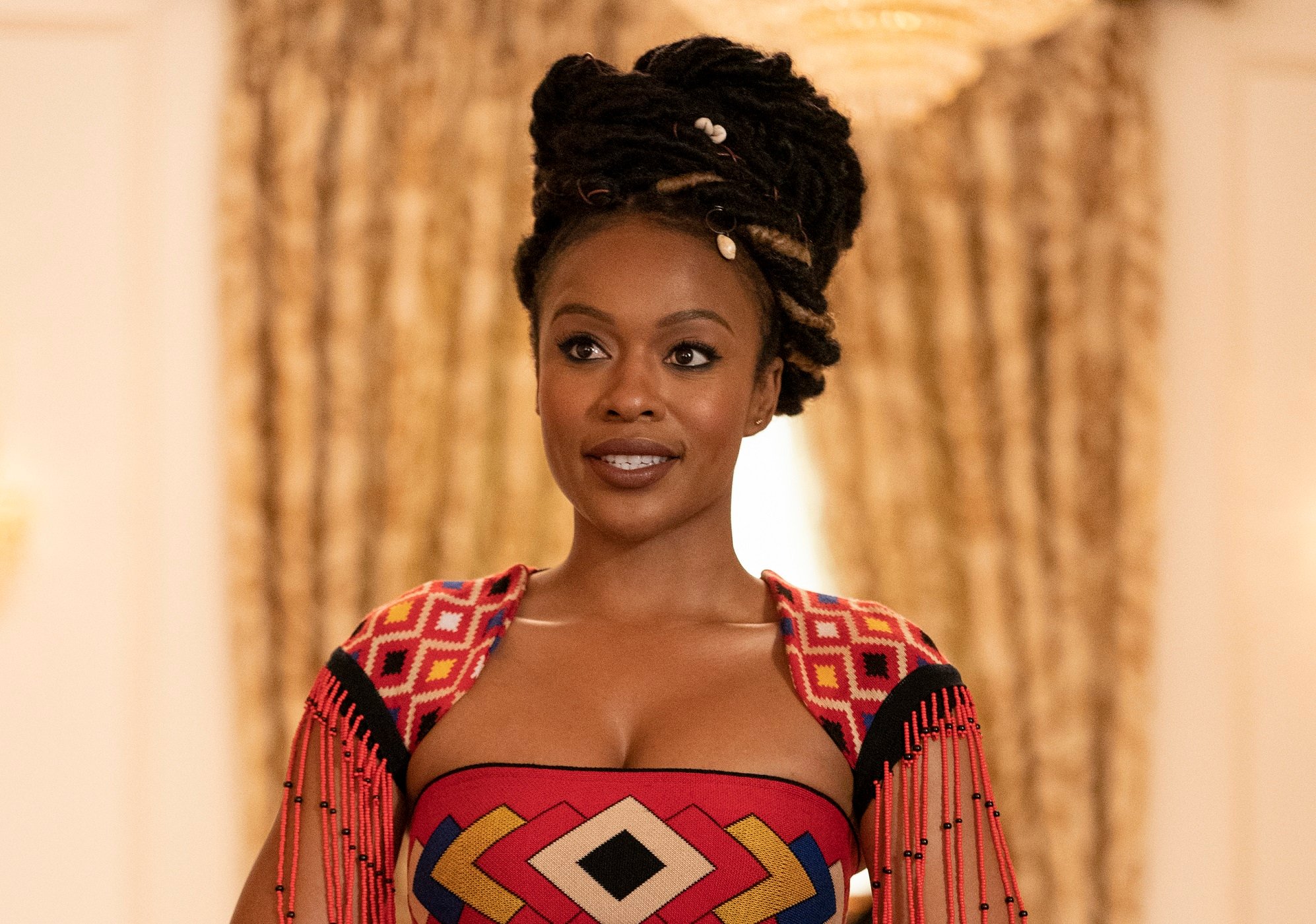 Nomzamo Mbatha in Coming 2 America