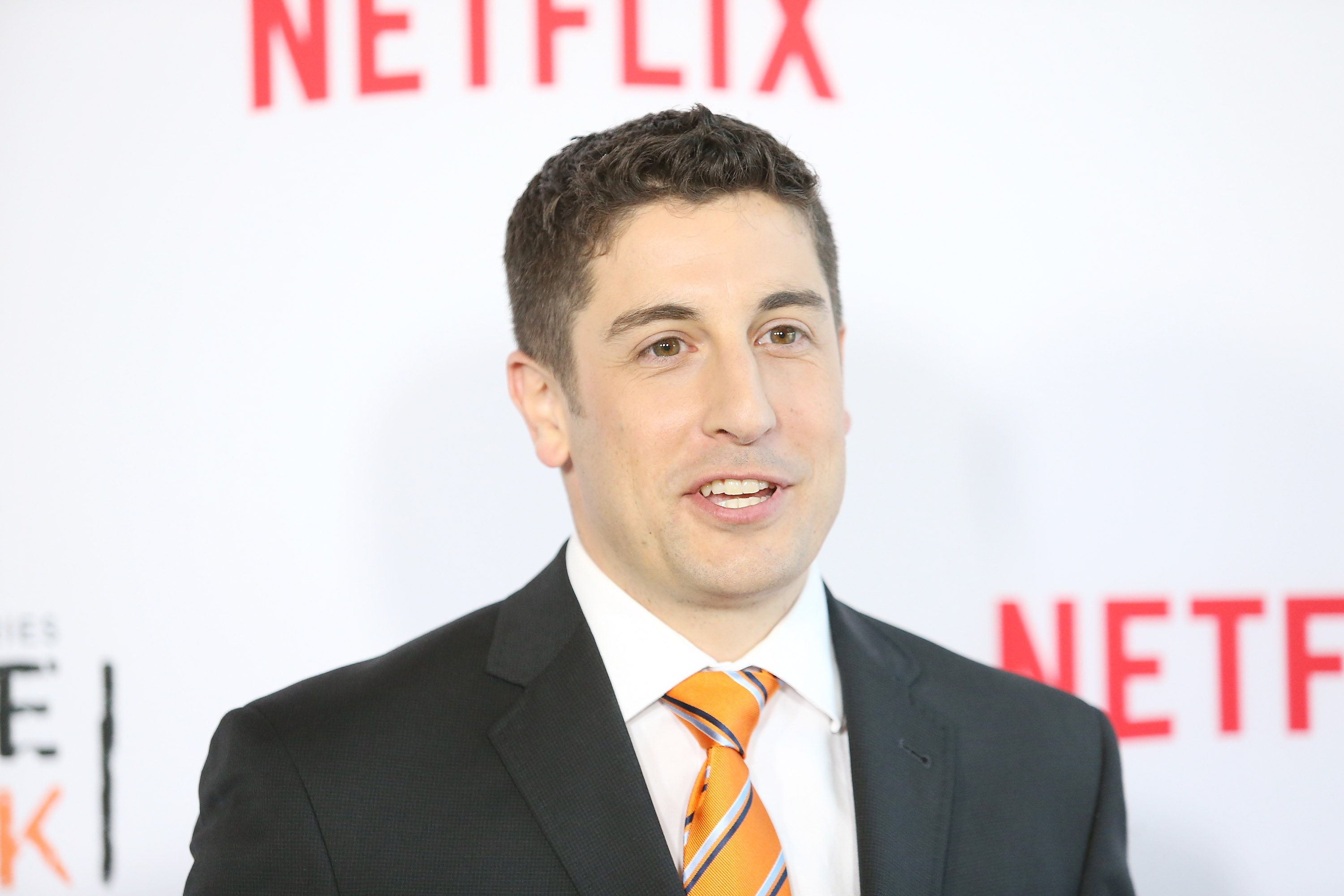 Jason Biggs arrives at the Los Angeles screening of 'Orange Is The New Black'