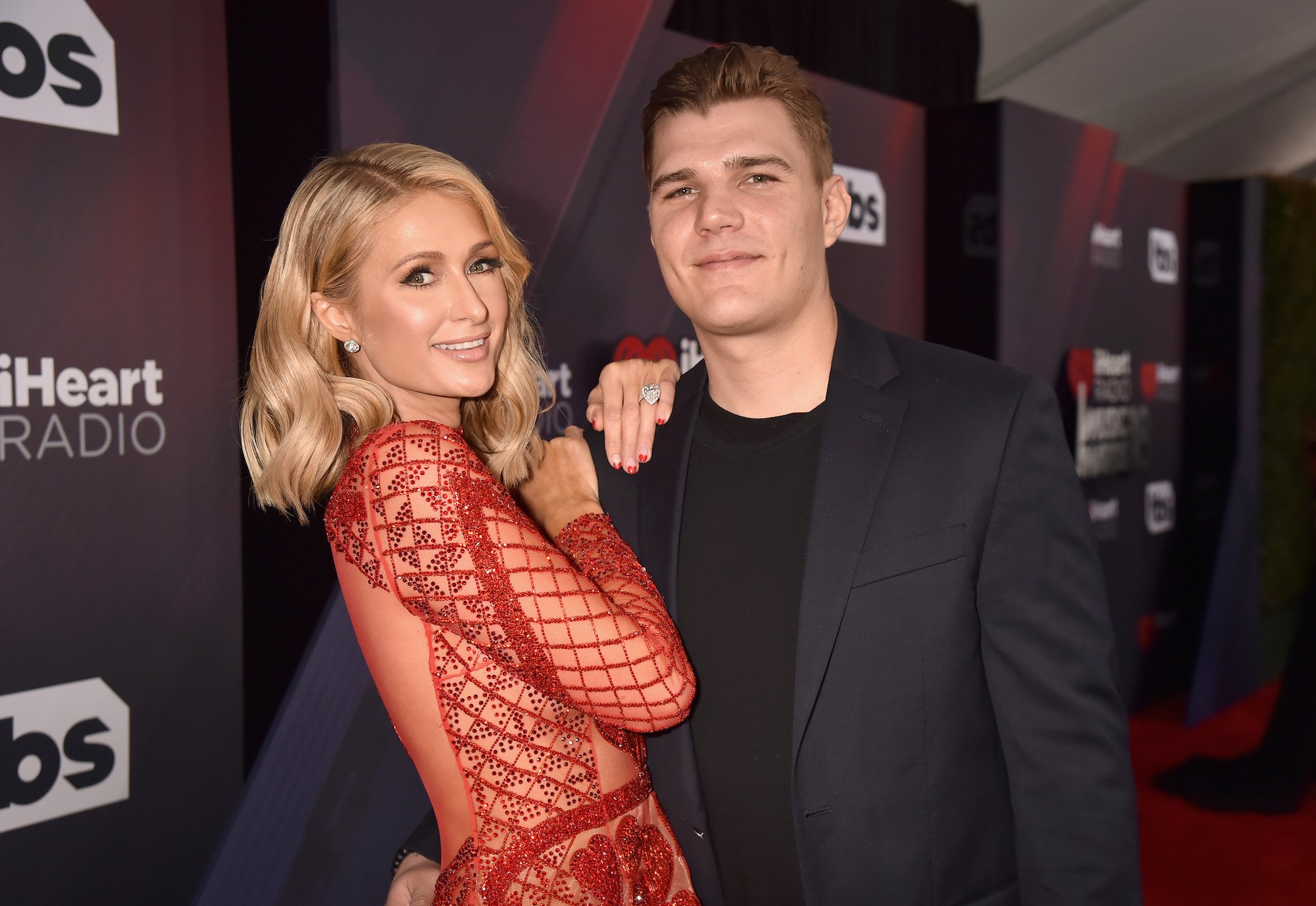 Paris Hilton and Chris Zylka