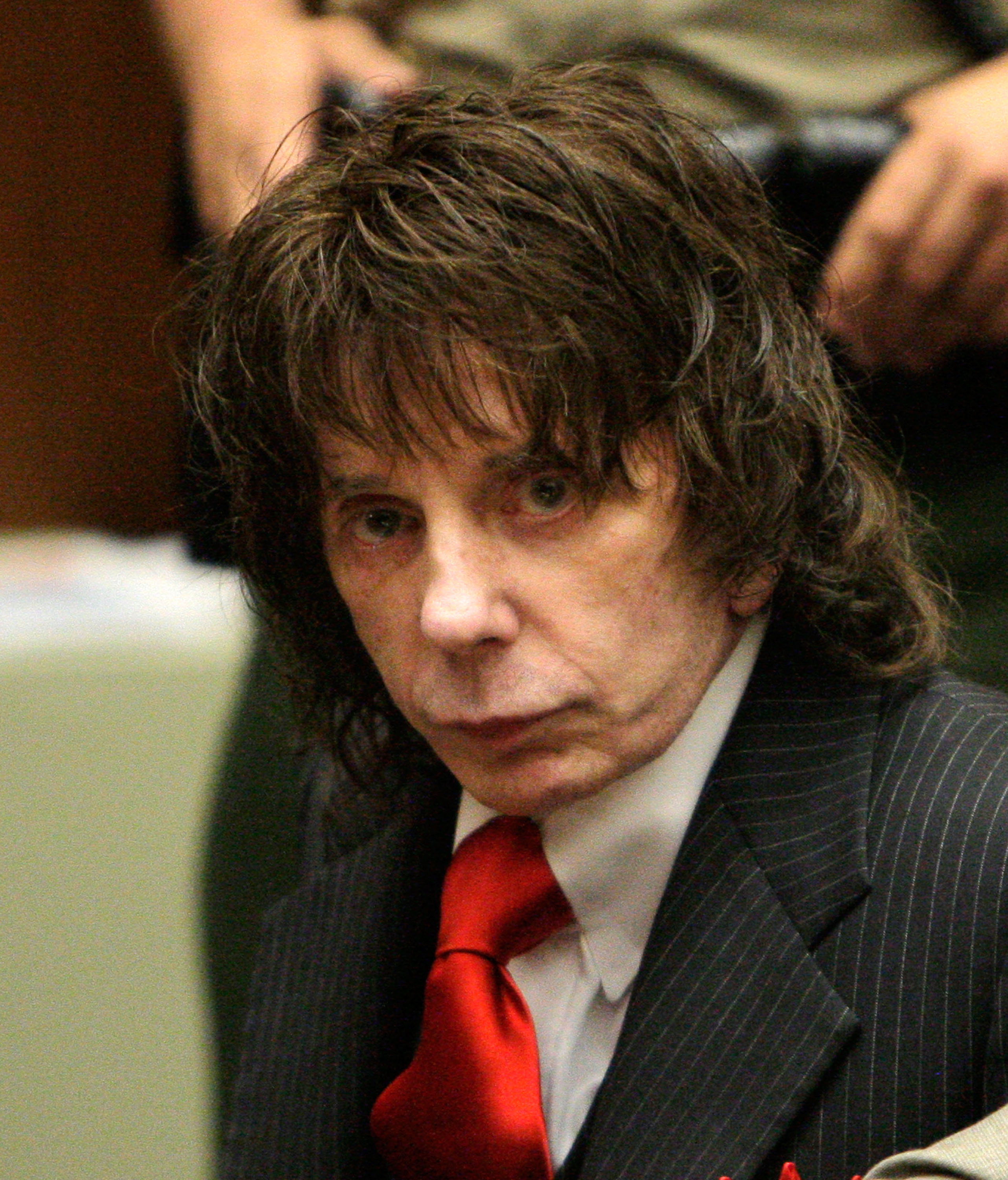 Phil Spector in Los Angeles courtroom