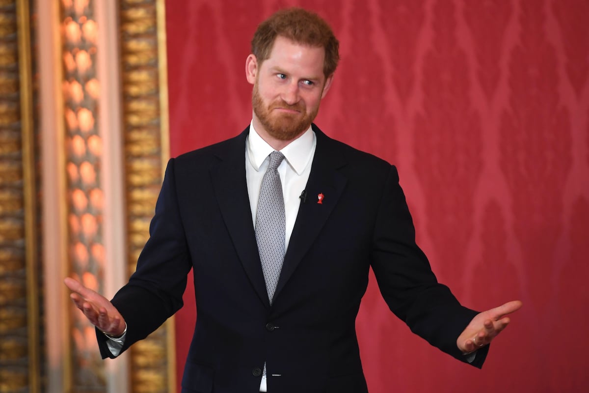 Prince Harry at the Rugby League World Cup 2021