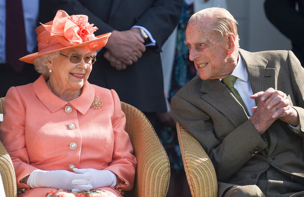 Queen Elizabeth II and Prince Philip, Duke of Edinburgh attend The OUT-SOURCING Inc Royal Windsor Cup 2018