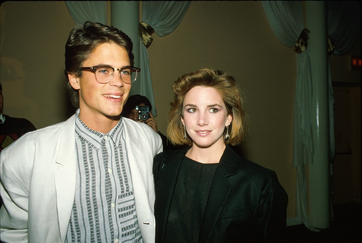 Rob Lowe and Melissa Gilbert