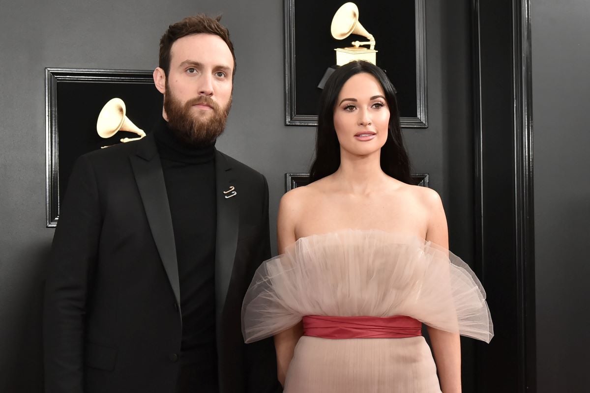 Ruston Kelly and Kacey Musgraves on the red carpet at 61st Annual Grammy Awards at Staples Center