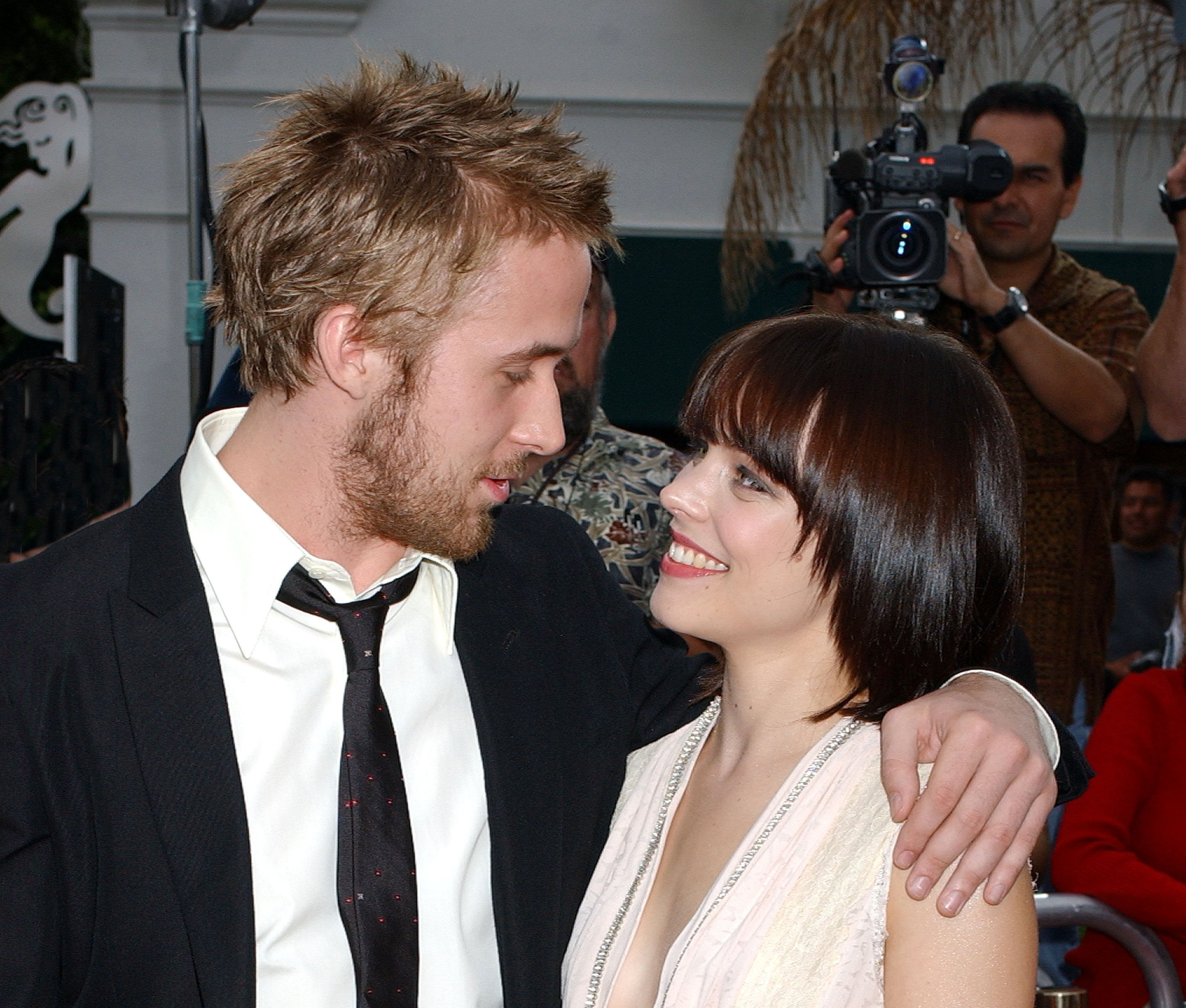 Ryan Gosling and Rachel McAdams at The Notebook premiere