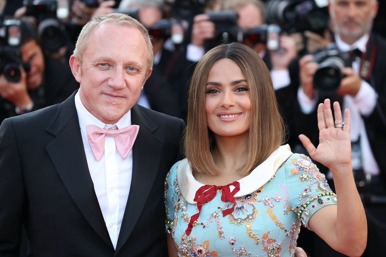 Salma Hayek and Francois Henri Pinault