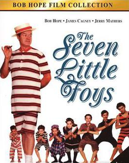 Promotional image for 'The Seven Little Foys' starring Bob Hope