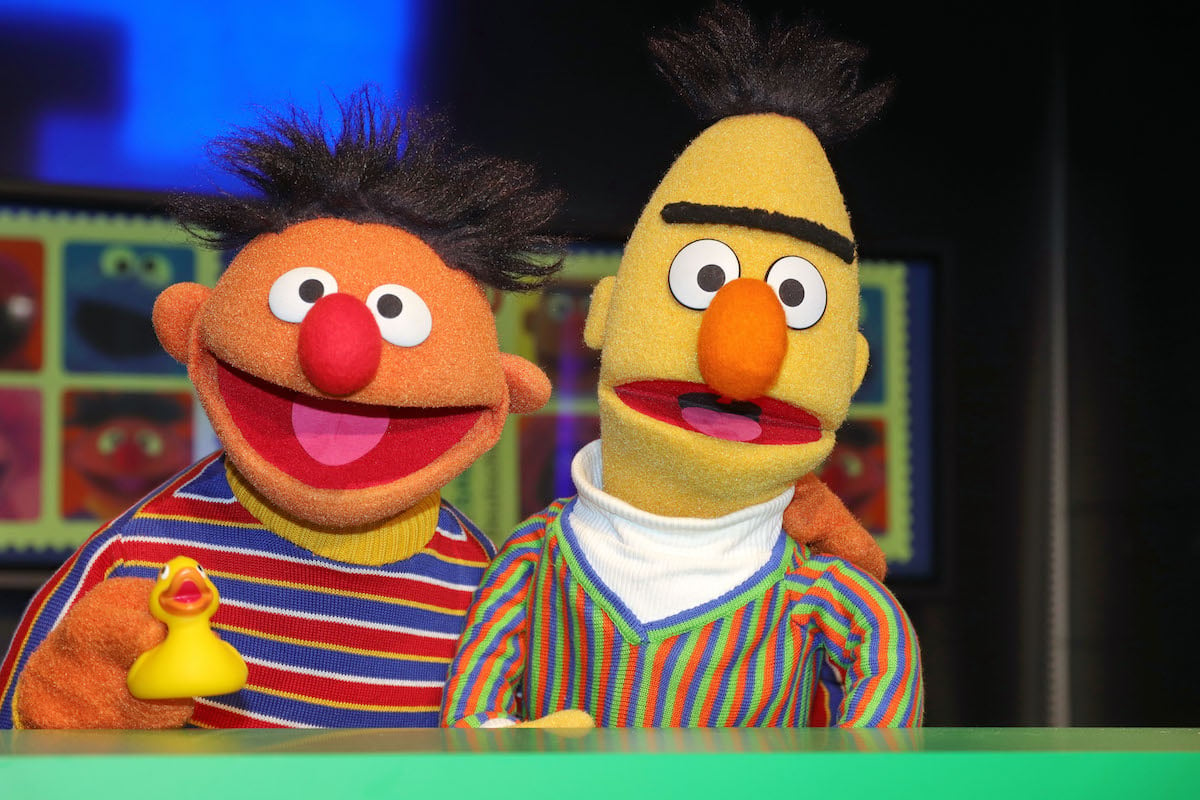 'Sesame Street' characters Bert (right) and Ernie