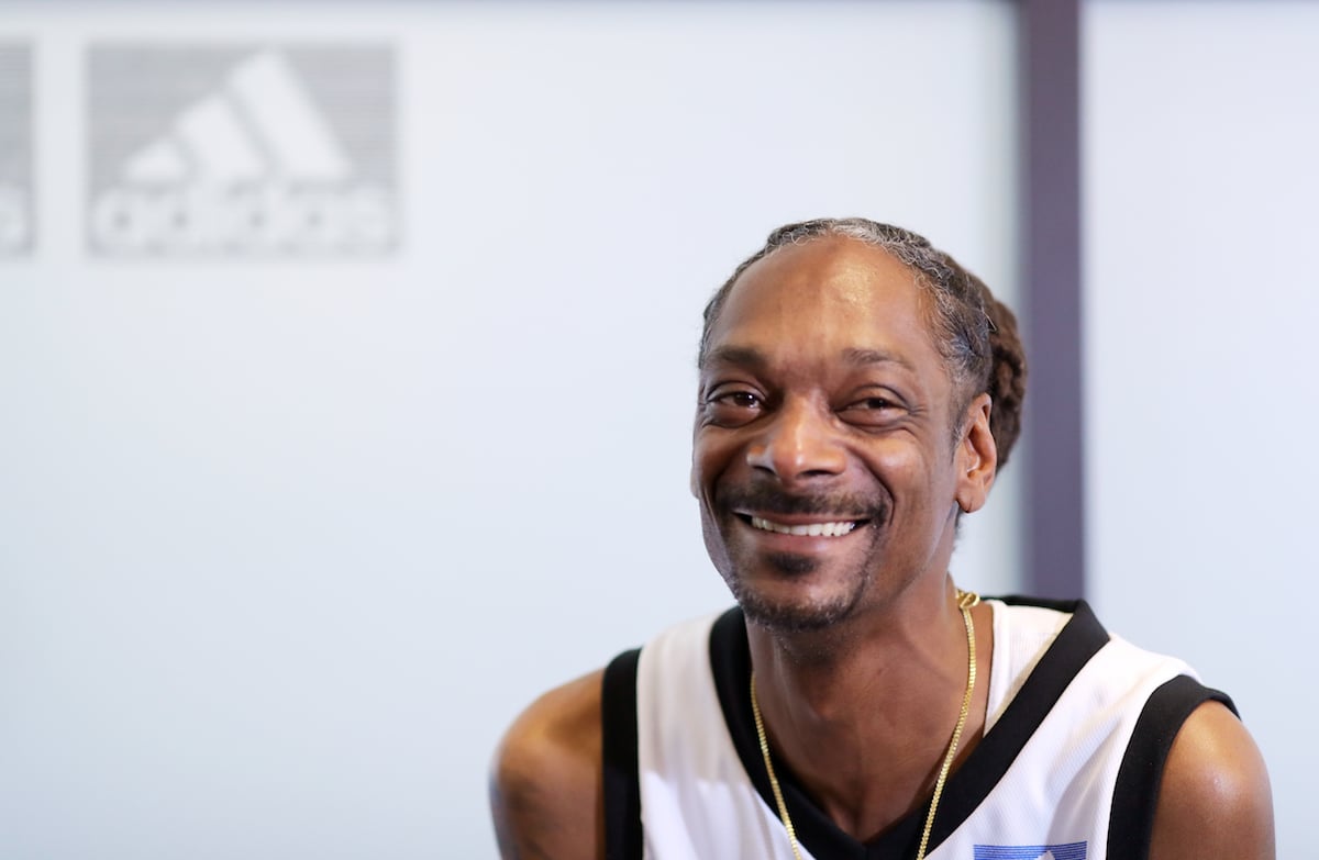 Snoop Dogg during adidas Creates 747 Warehouse St., an event in basketball culture, on February 16, 2018 in Los Angeles, California.