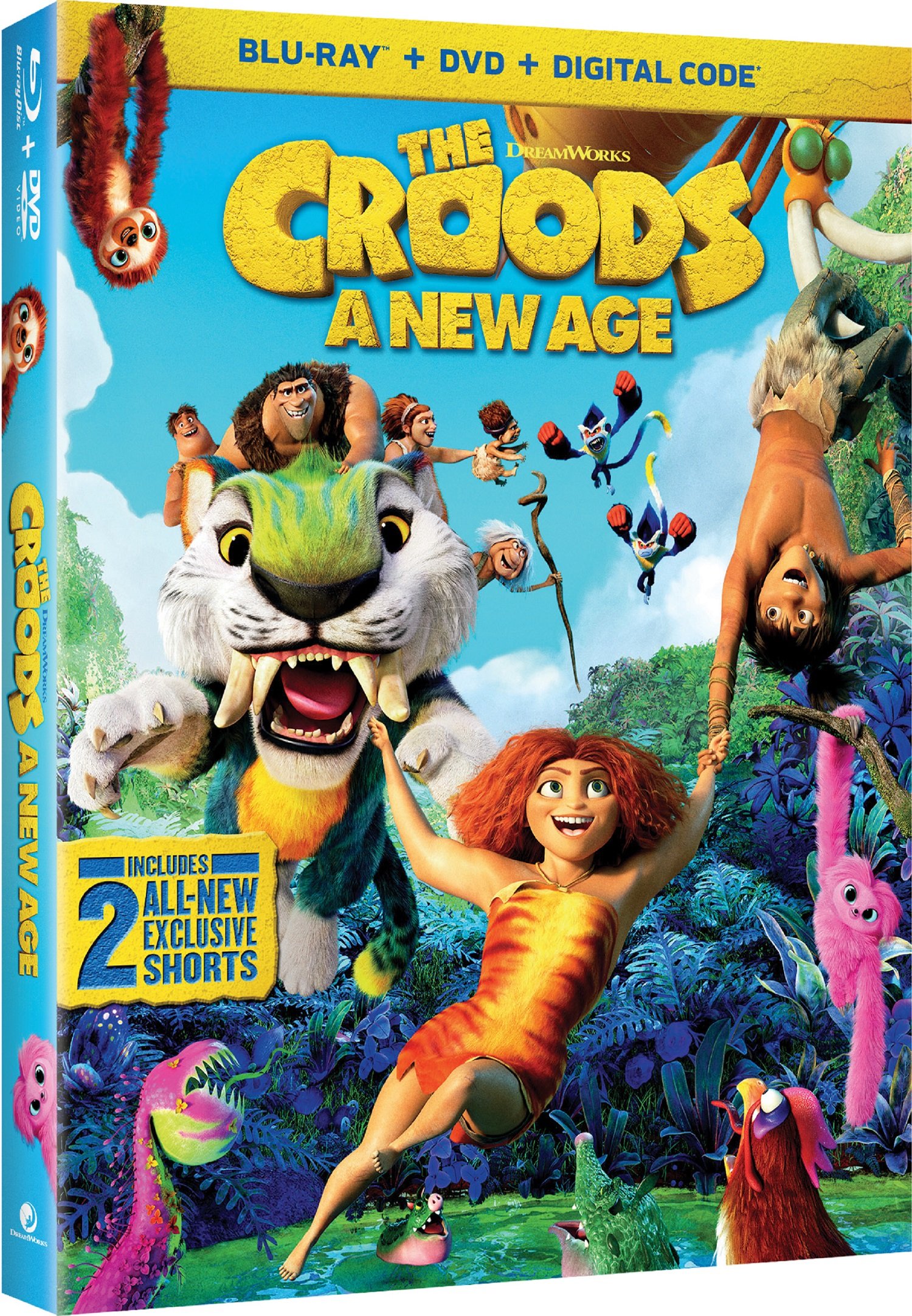 The Croods: A New Age Blu-ray