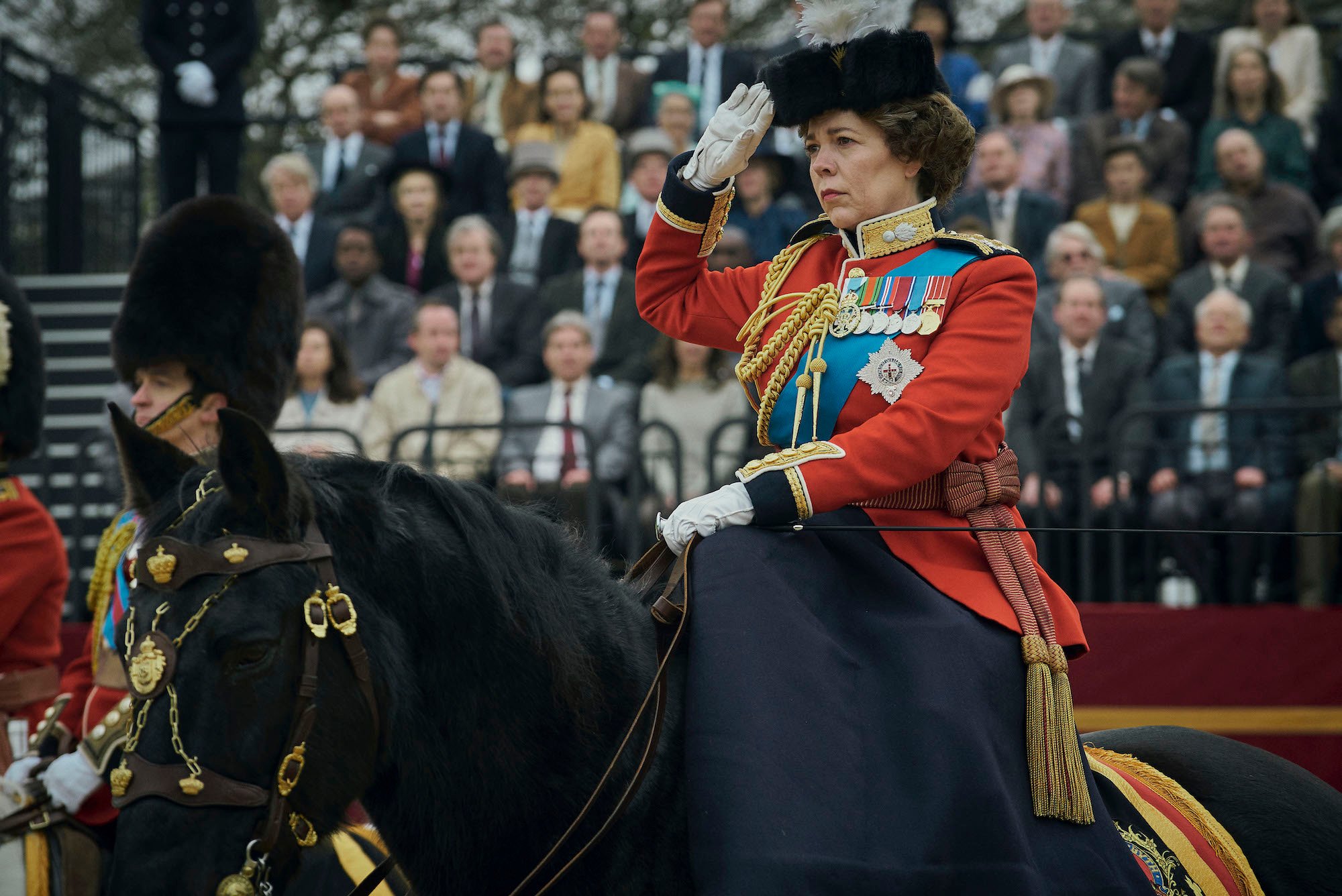 Olivia Colman as Queen Elizabeth II in 'The Crown' Season 4.
