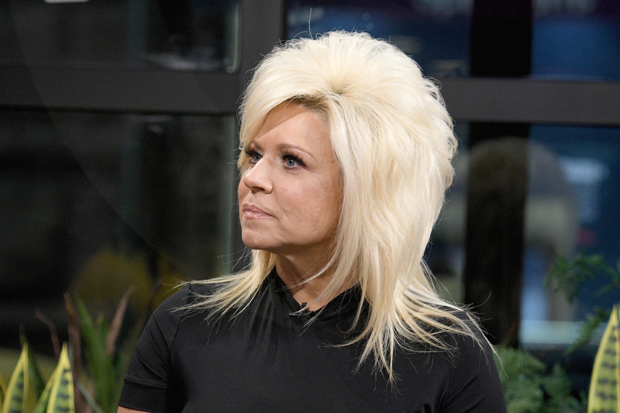 Theresa Caputo from 'Long Island Medium' on a talk show 