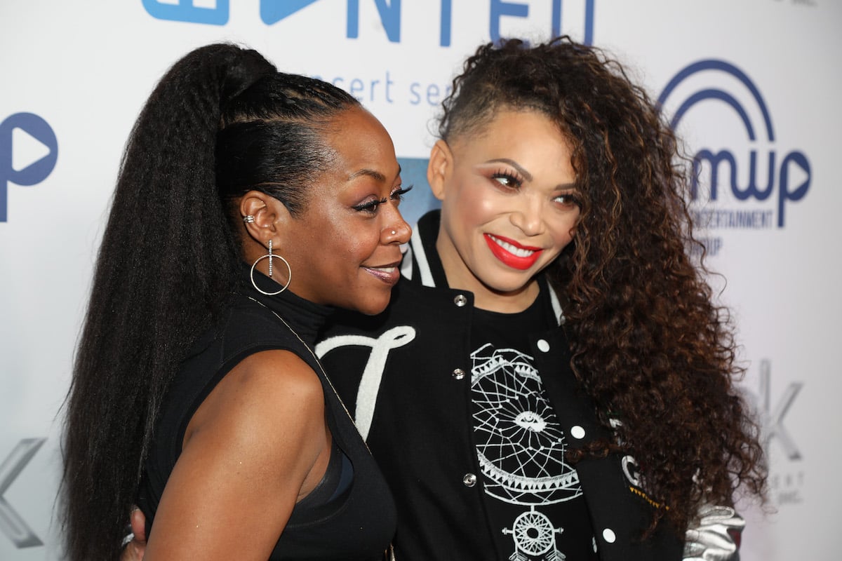 Tichina Arnold and Tisha Campbell