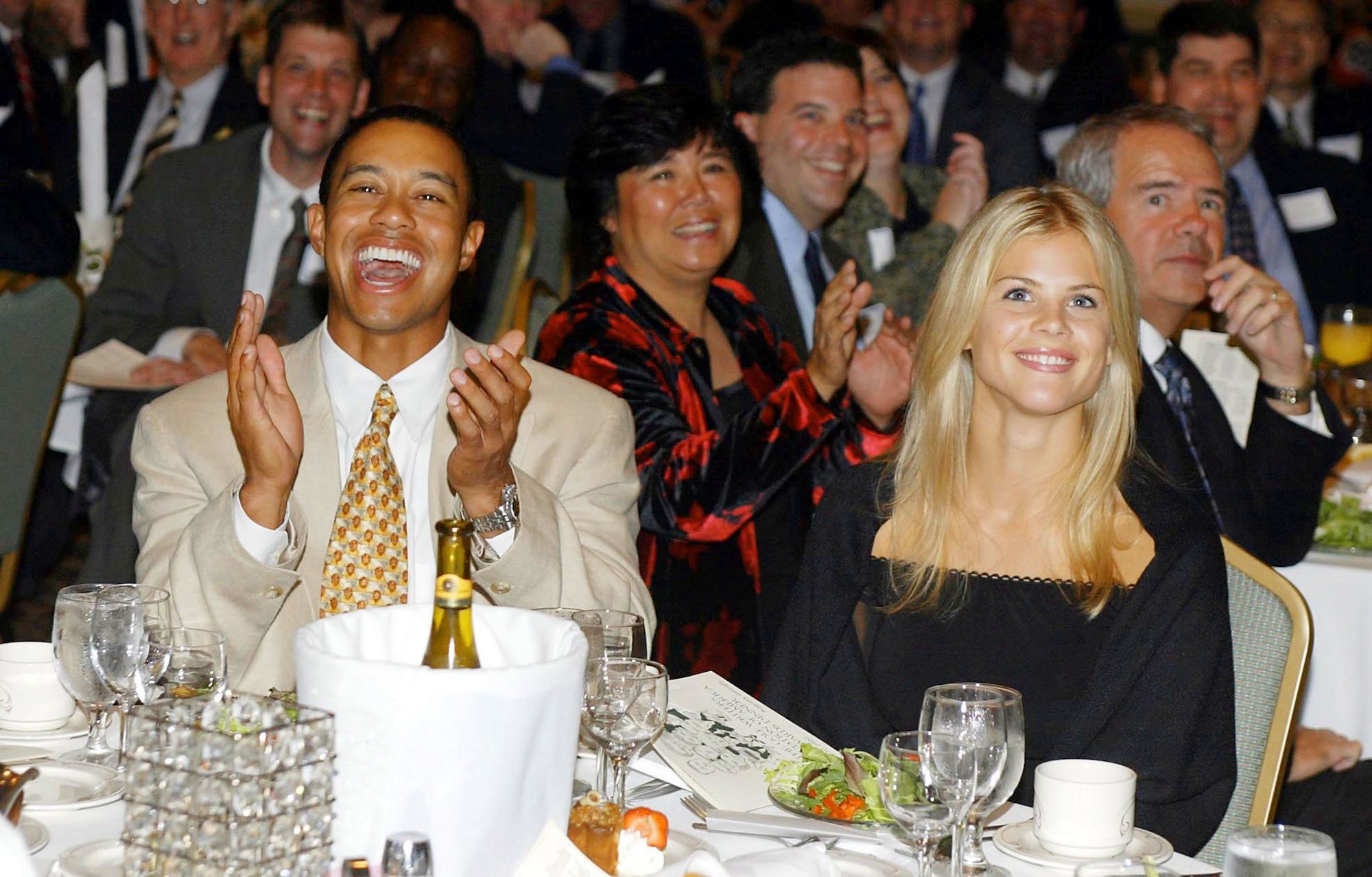 Tiger Woods and Elin Nordgren