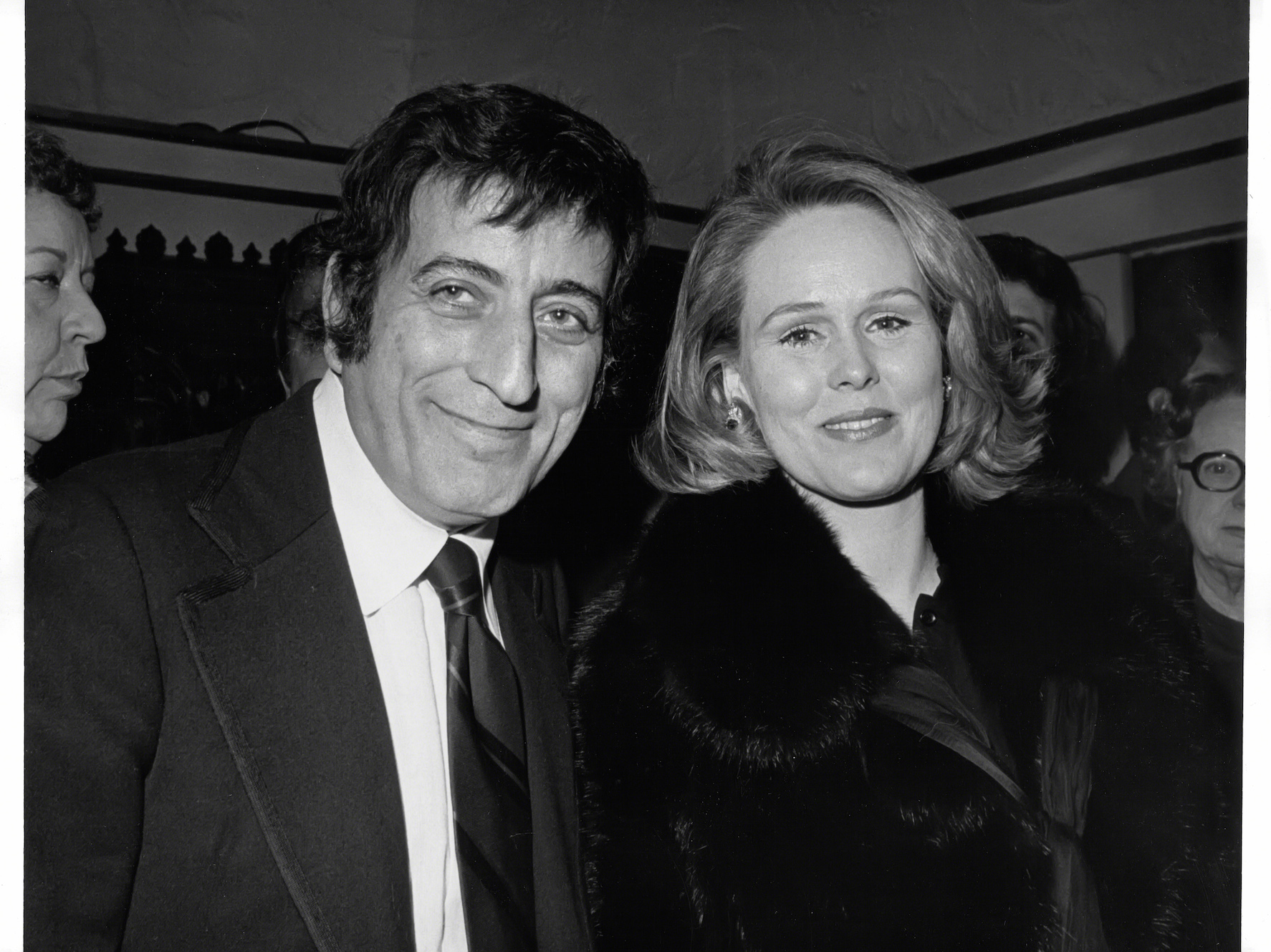 Tony Bennett and wife Sandra Grant Bennett