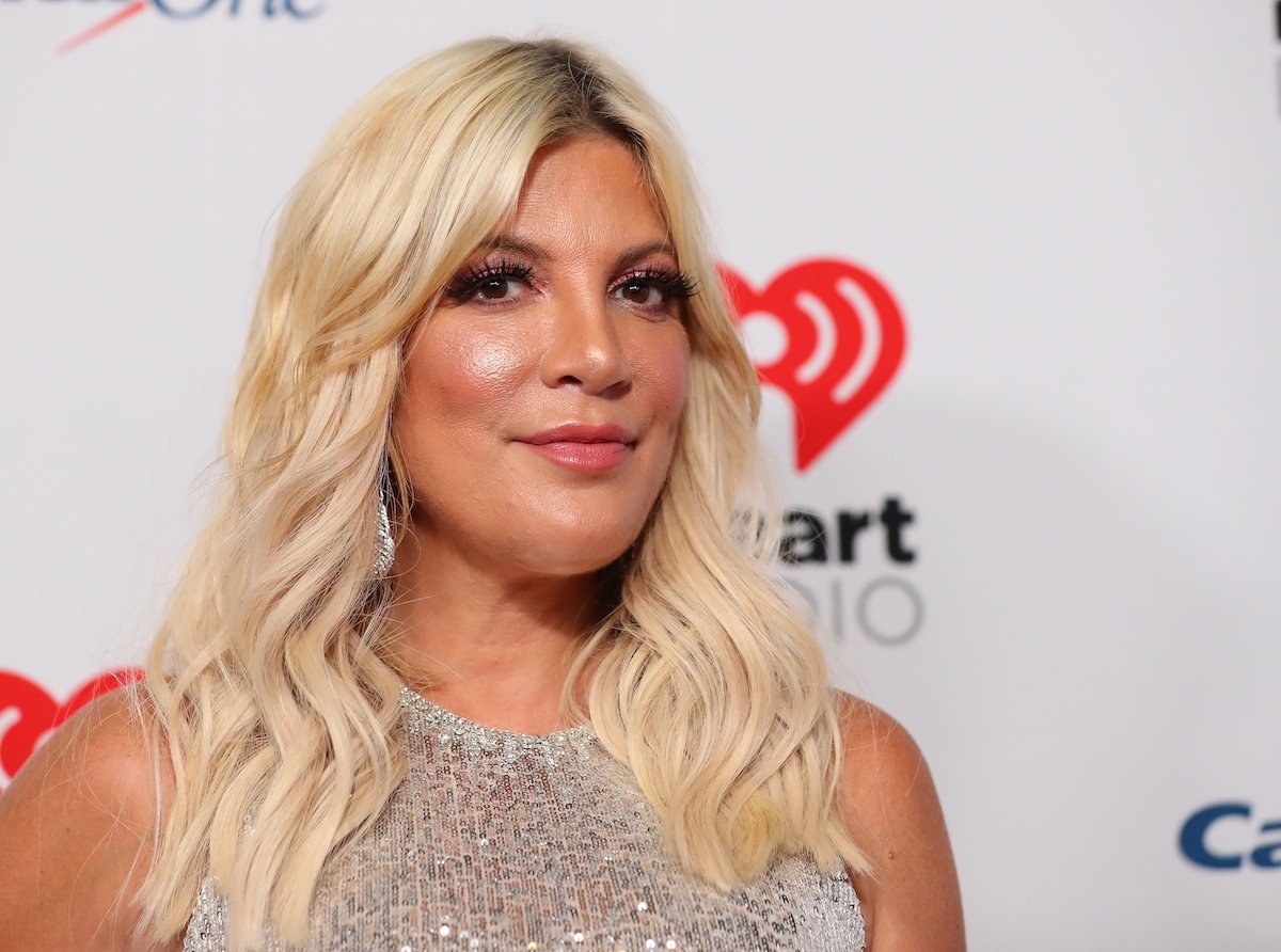 Tori Spelling attends the 2019 iHeartRadio Music Festival at T-Mobile Arena on September 20, 2019 in Las Vegas, Nevada.