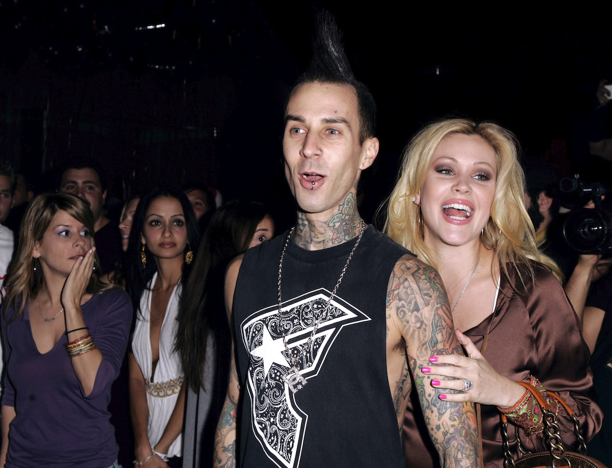 Travis Barker and Shanna Moakler