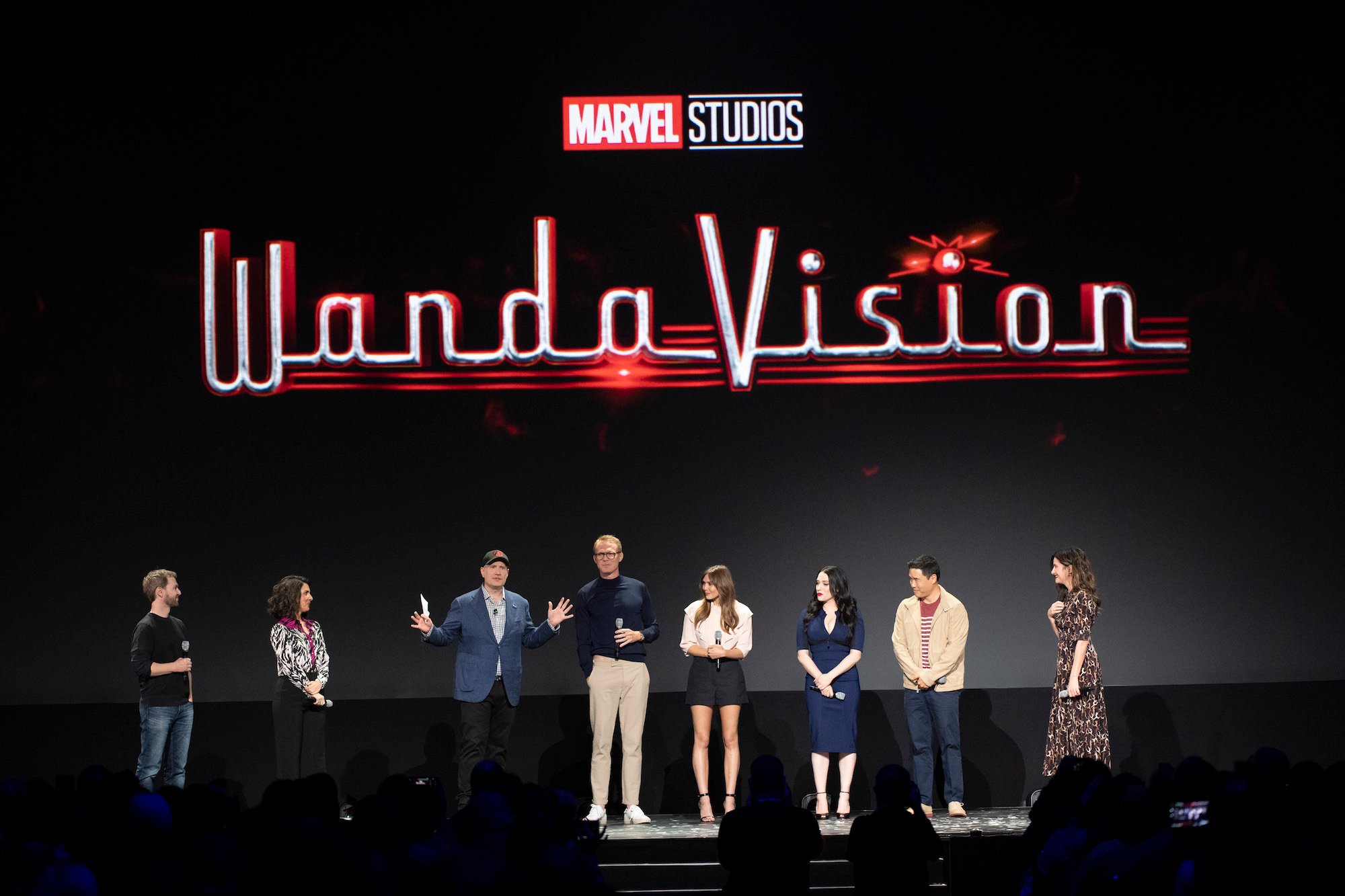 The cast of 'WandaVision' 