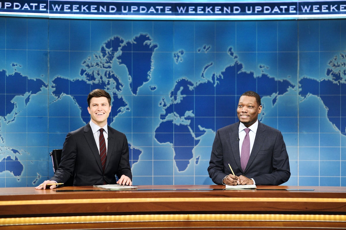 'SNL Weekend Update' hosts Colin Jost and Michael Che
