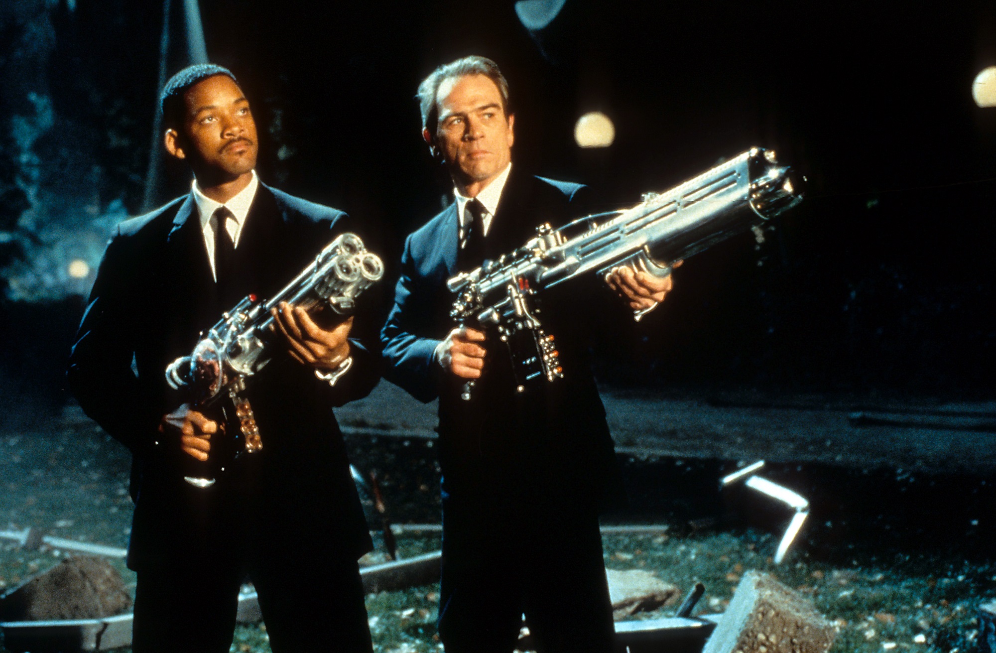 Will Smith and Tommy Lee Jones in MIB