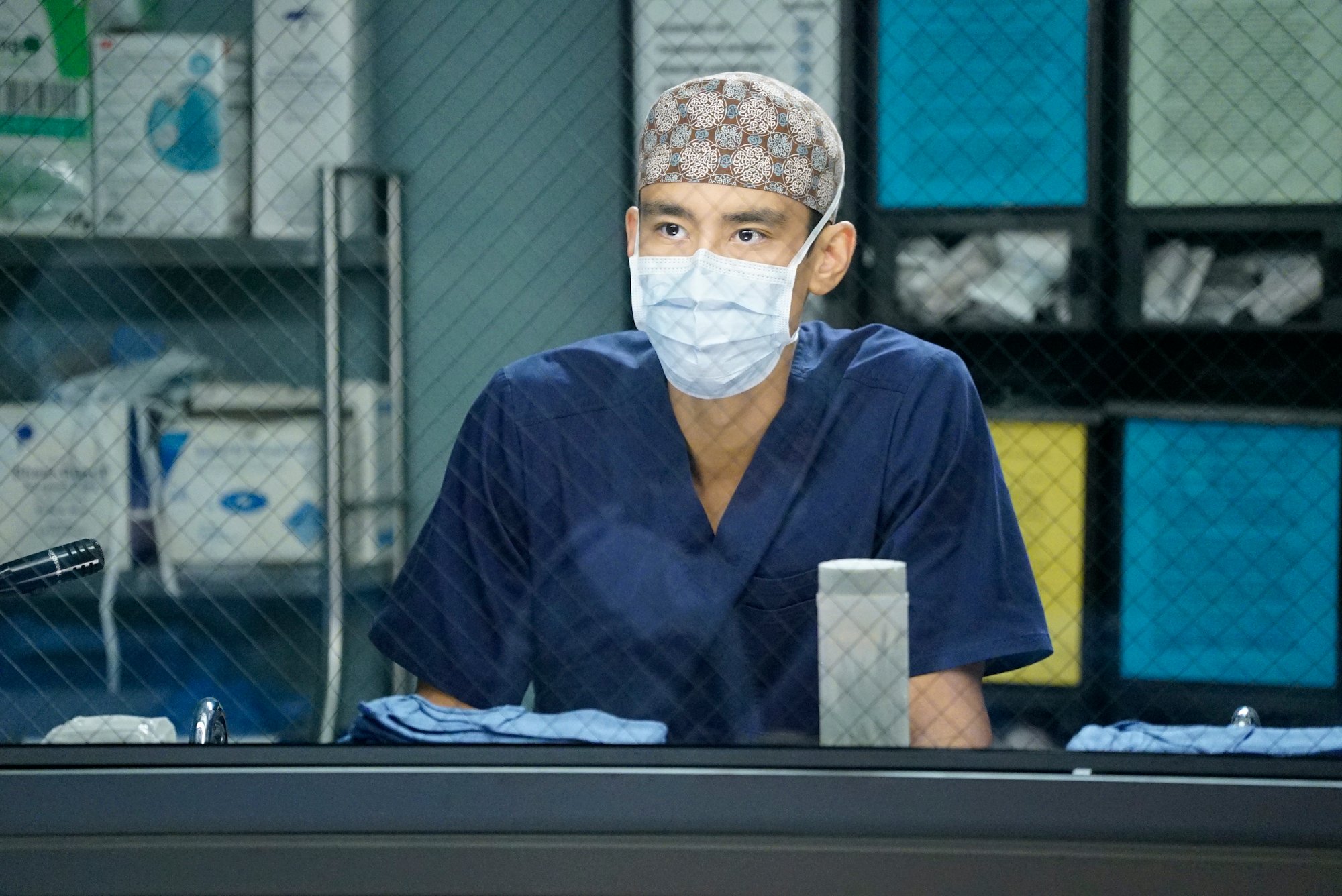 ALEX LANDI as Nico on 'Grey's Anatomy'