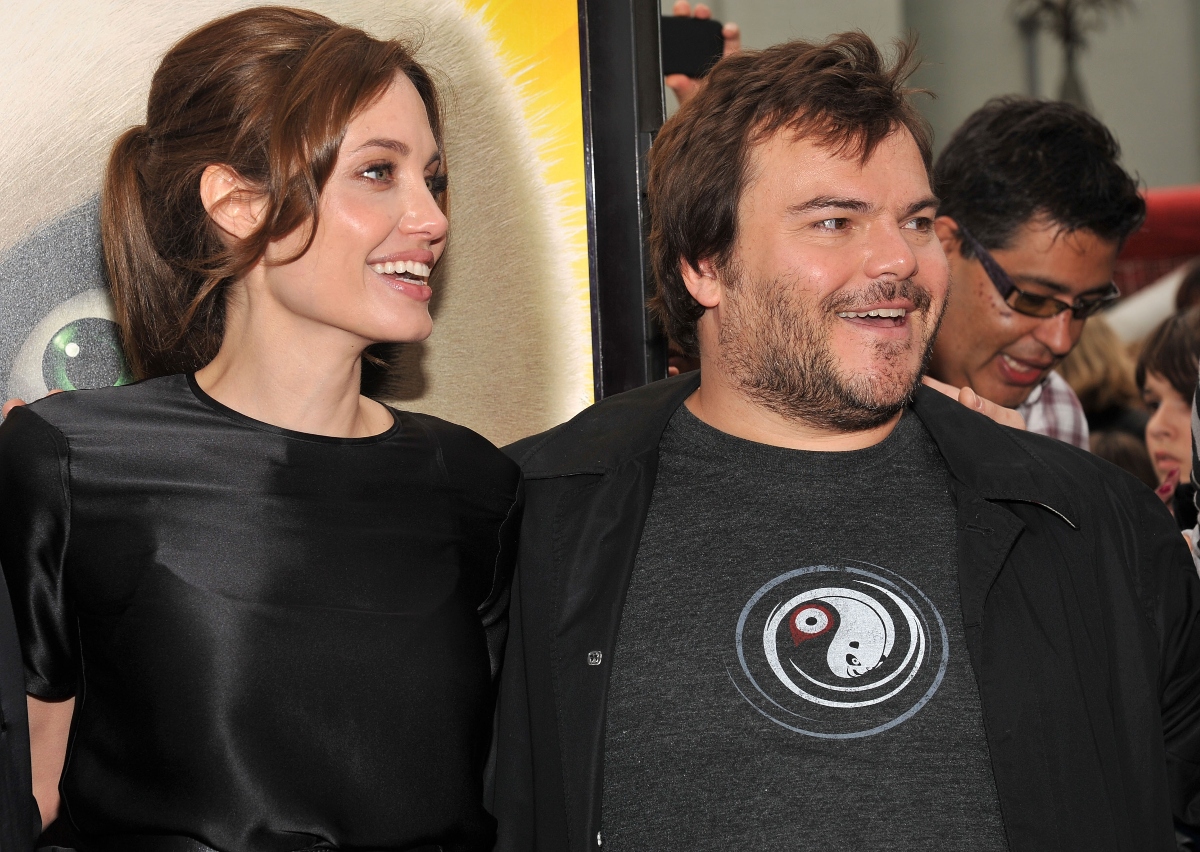 Angelina Jolie and Jack Black