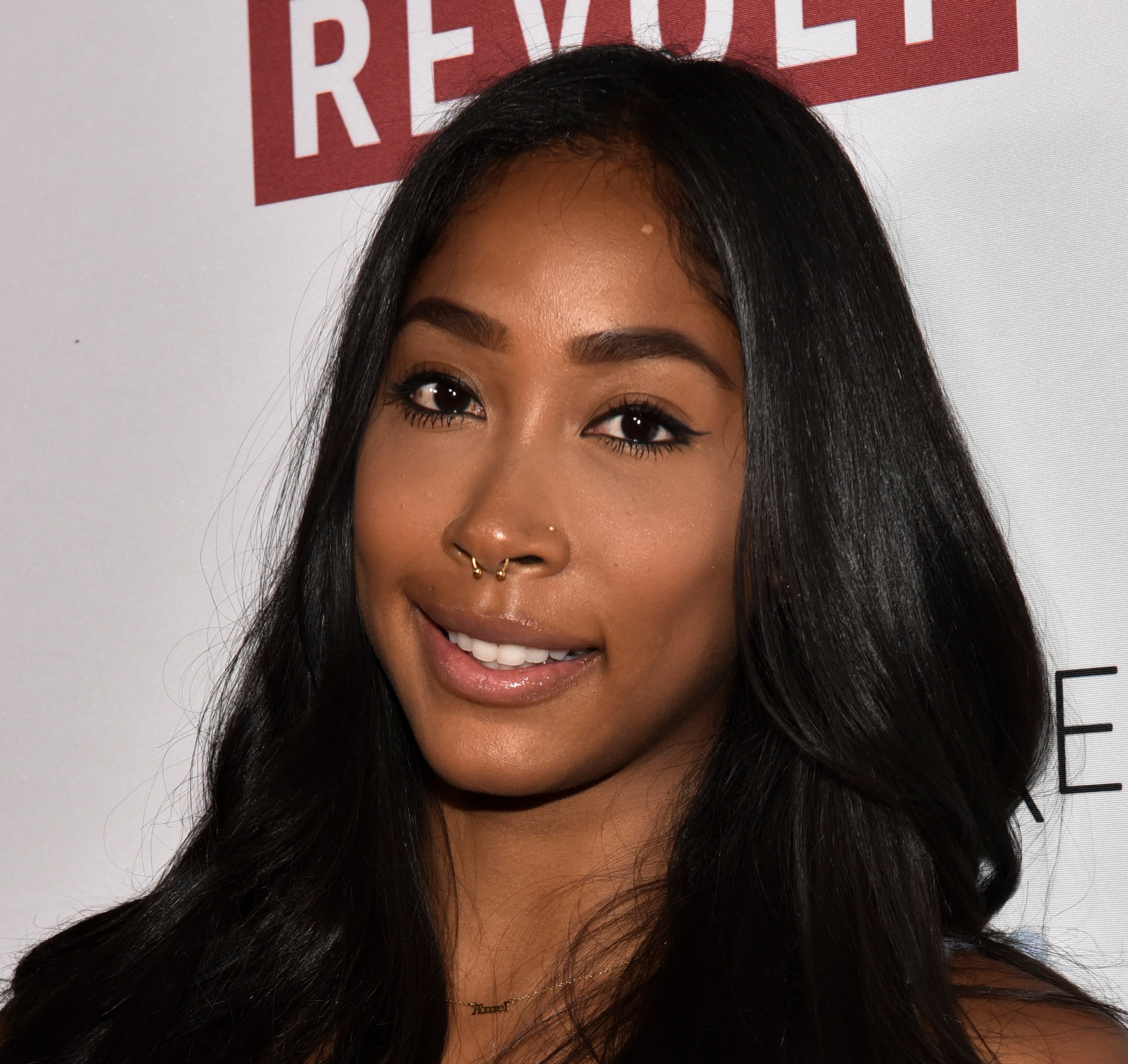 Apryl Jones on the red carpet