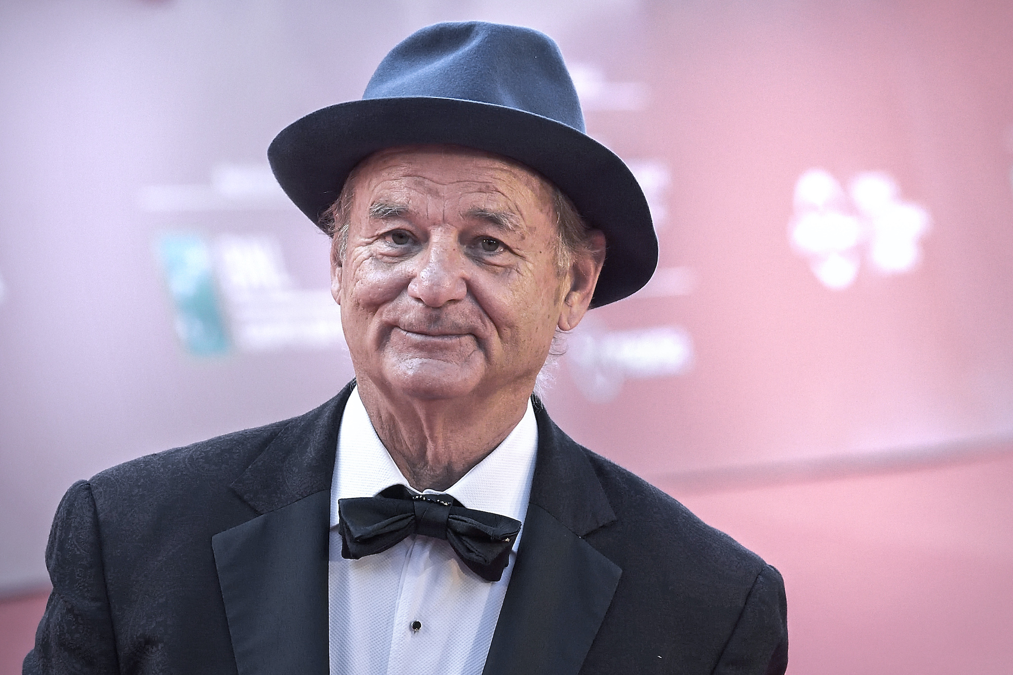 Bill Murray in a hat and tux