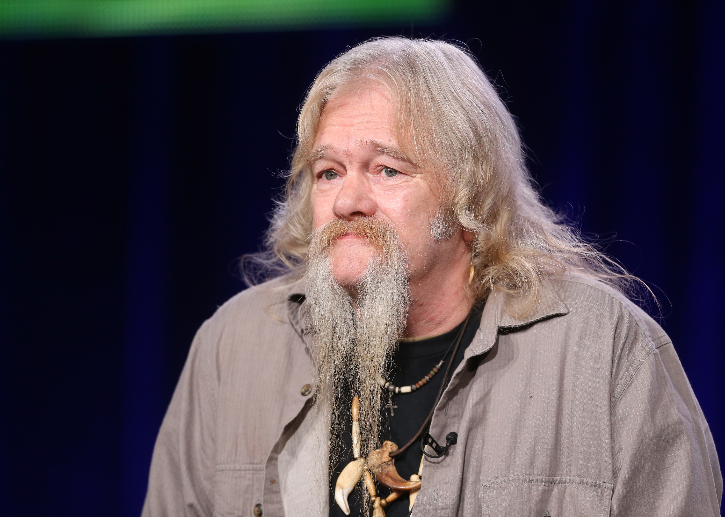 Bill Brown of Alaskan Bush People onstage at the 2014 TCA tour