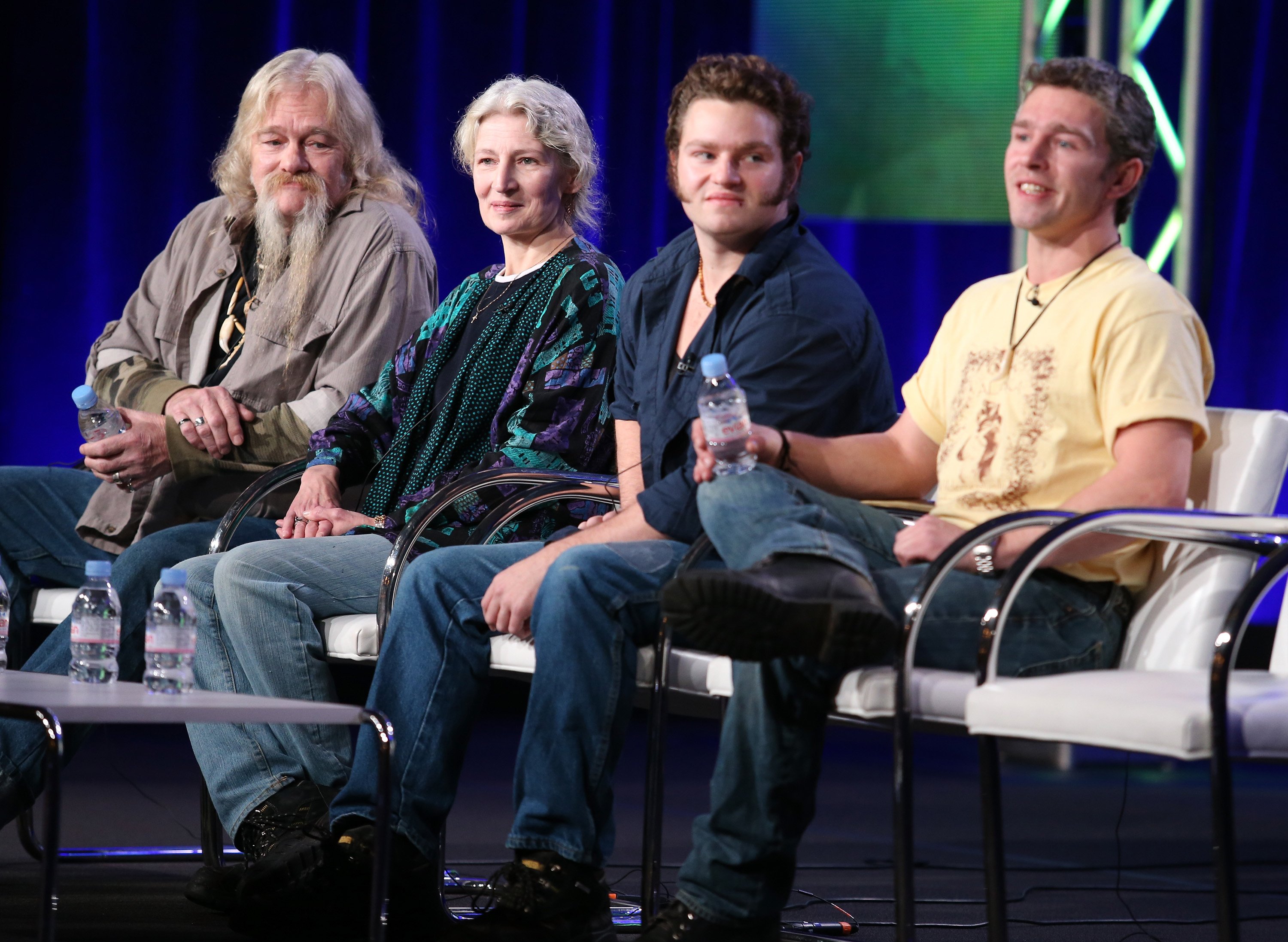 Members of Alaskan Bush People cast at the 2014 Winter TCA Press Tour