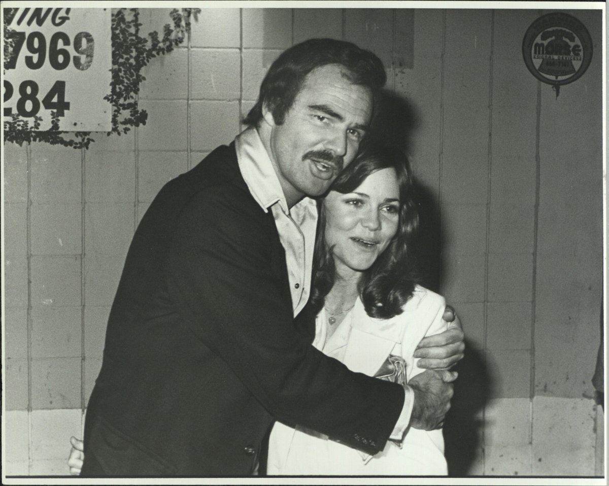 Burt Reynolds and Sally Field