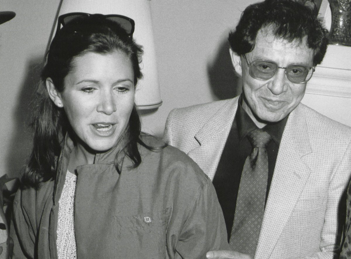 Carrie Fisher and Eddie Fisher.