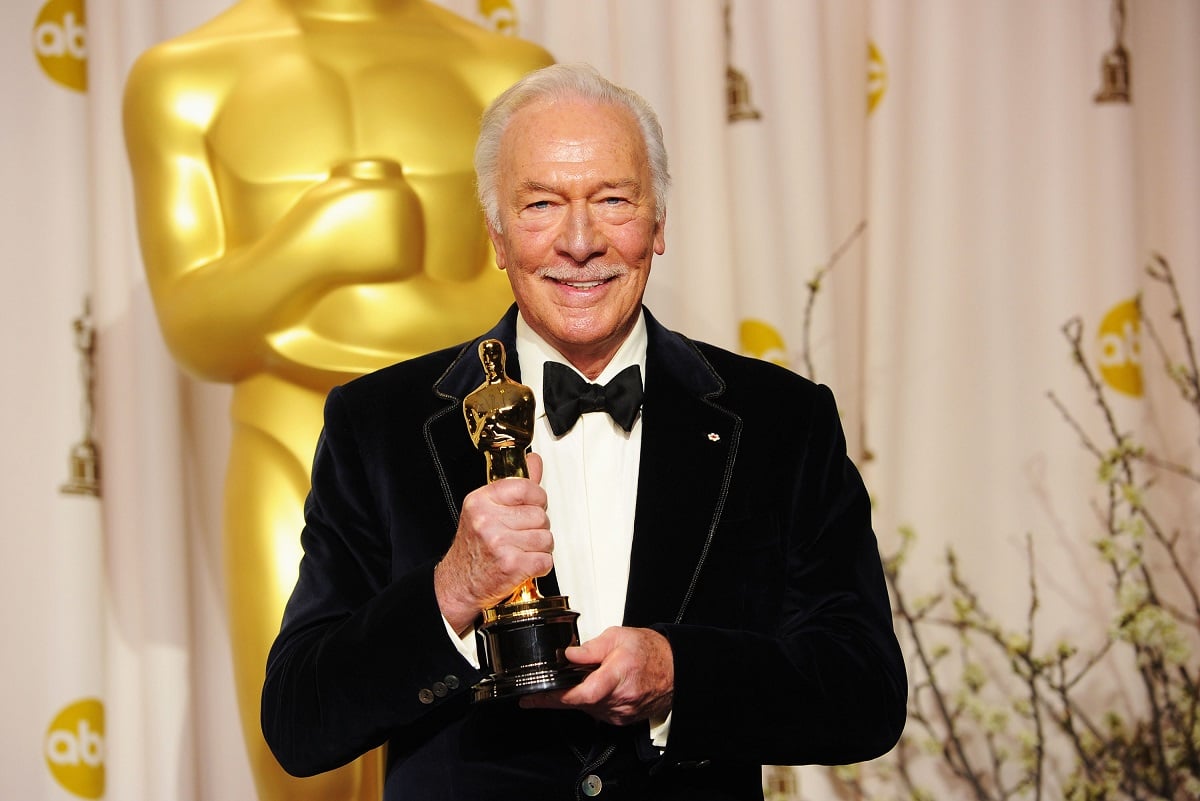 Christopher Plummer, winner of the Best Supporting Actor Award for 'Beginners,' at the 84th Annual Academy Awards on February 26, 2012, in Hollywood, California.