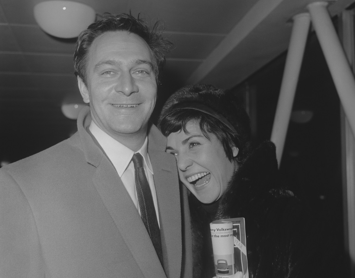 Christopher Plummer and his wife Patricia Lewis at London airport on 7th January 1963.